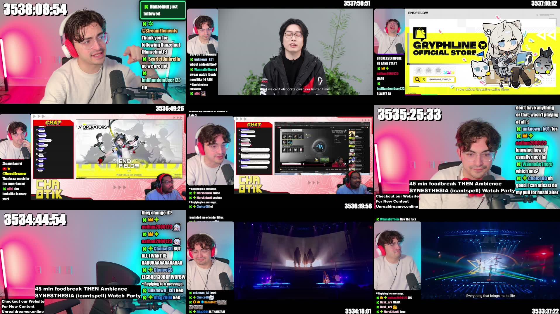 Recording Thumbnails