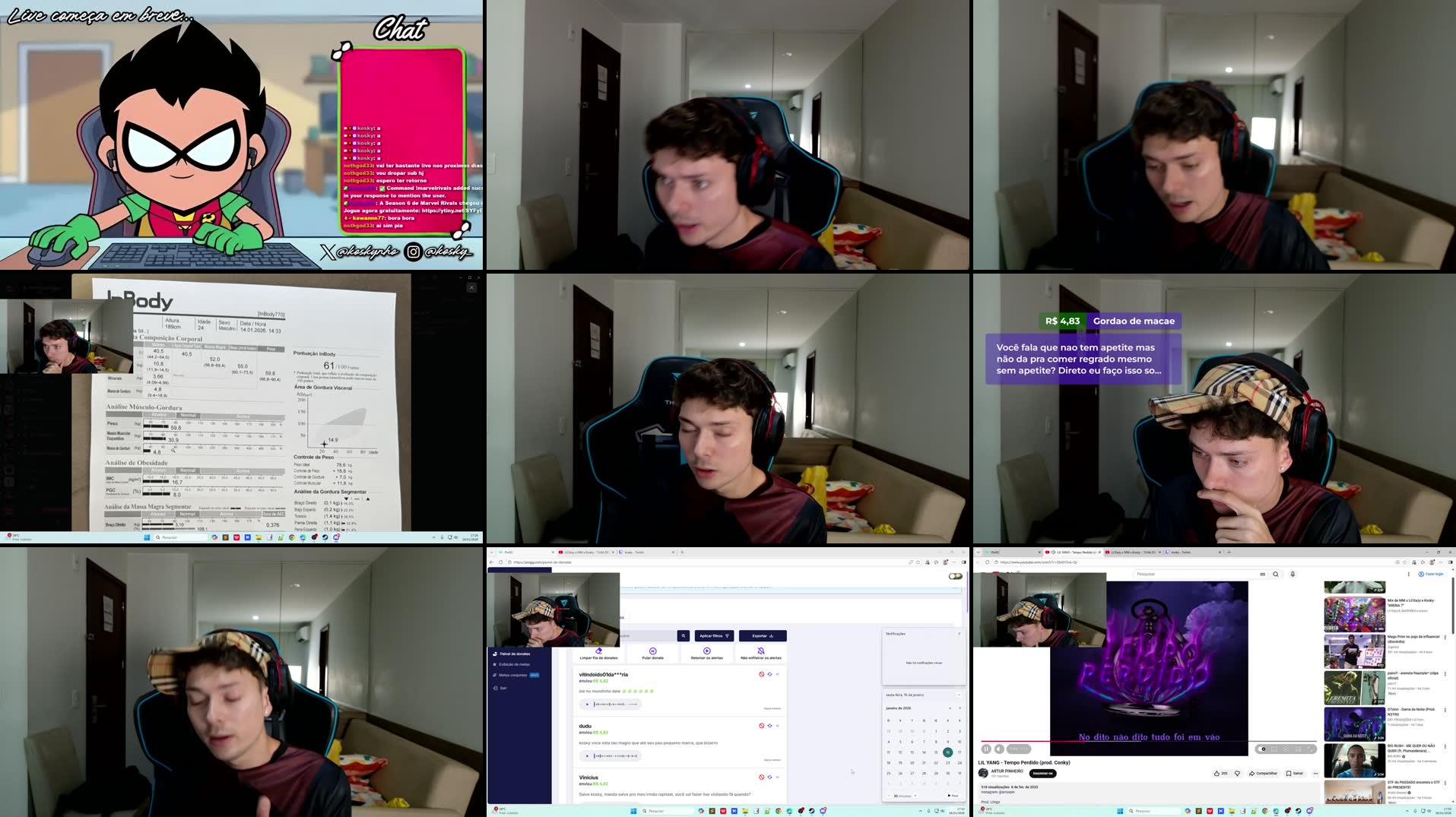 Recording Thumbnails