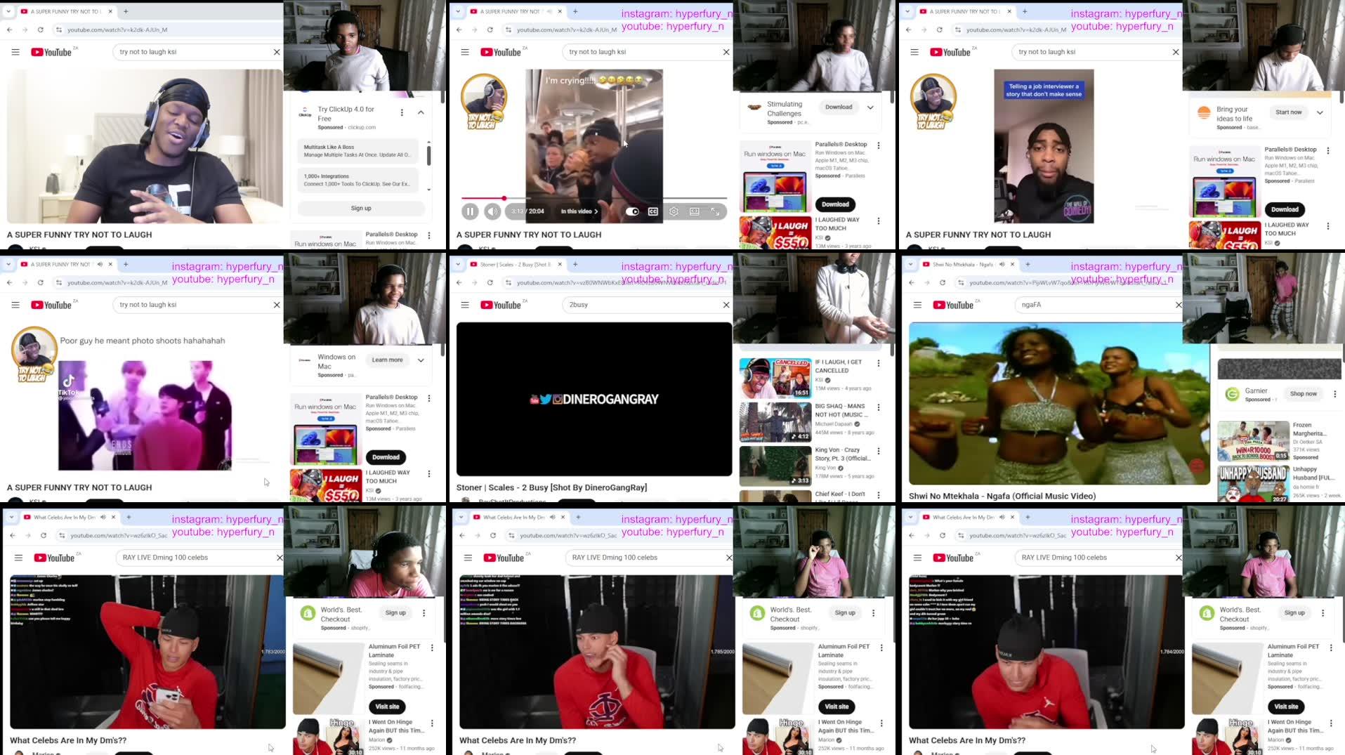 Recording Thumbnails