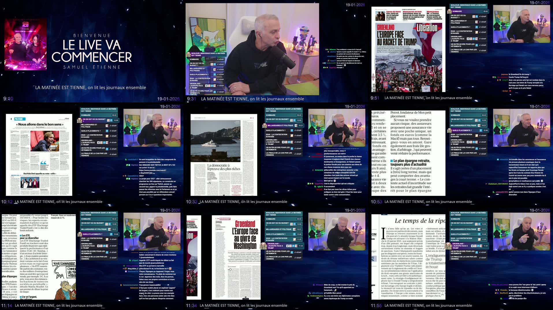 Recording Thumbnails