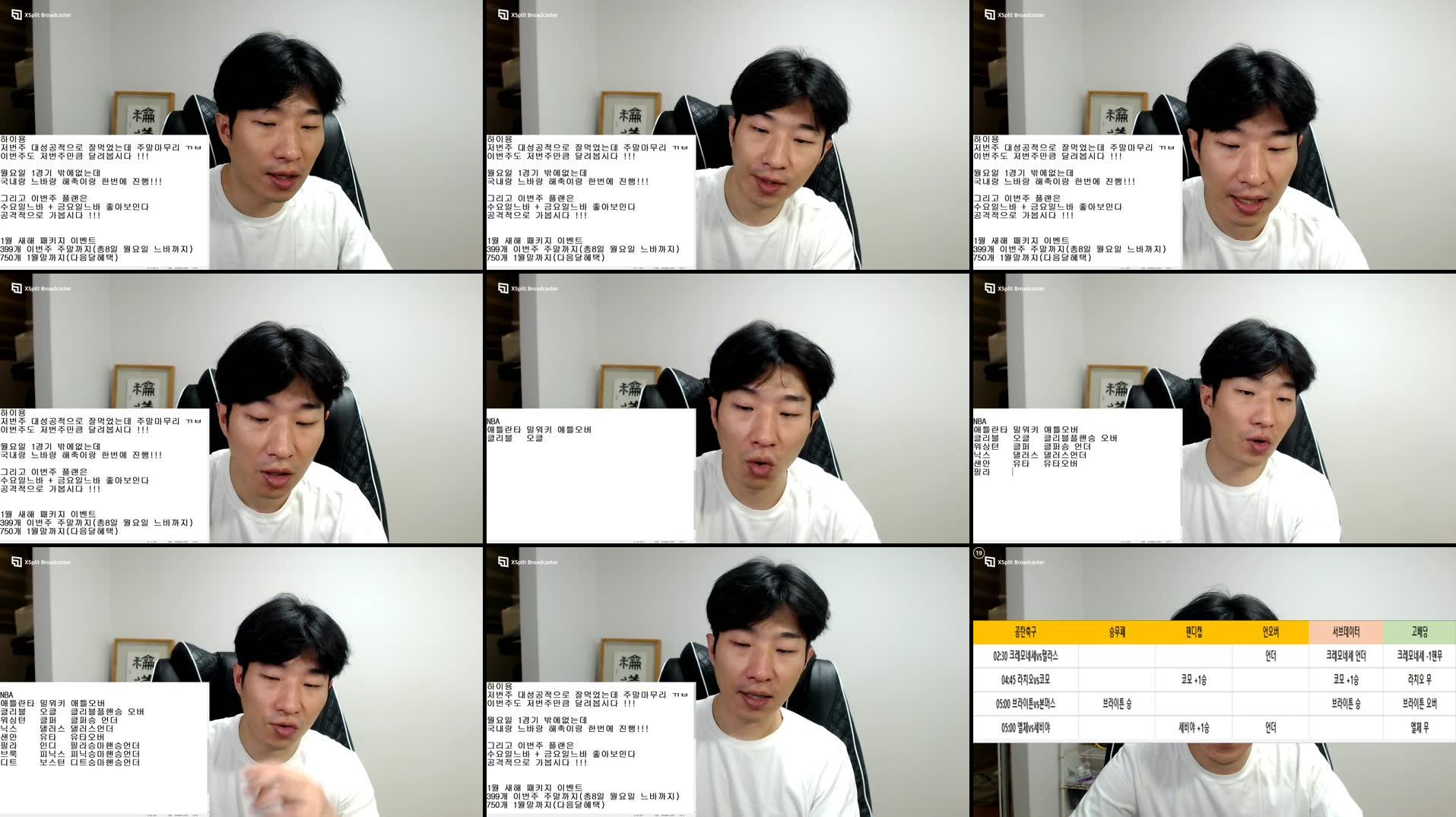 Recording Thumbnails