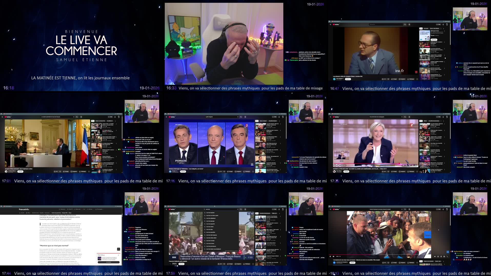 Recording Thumbnails