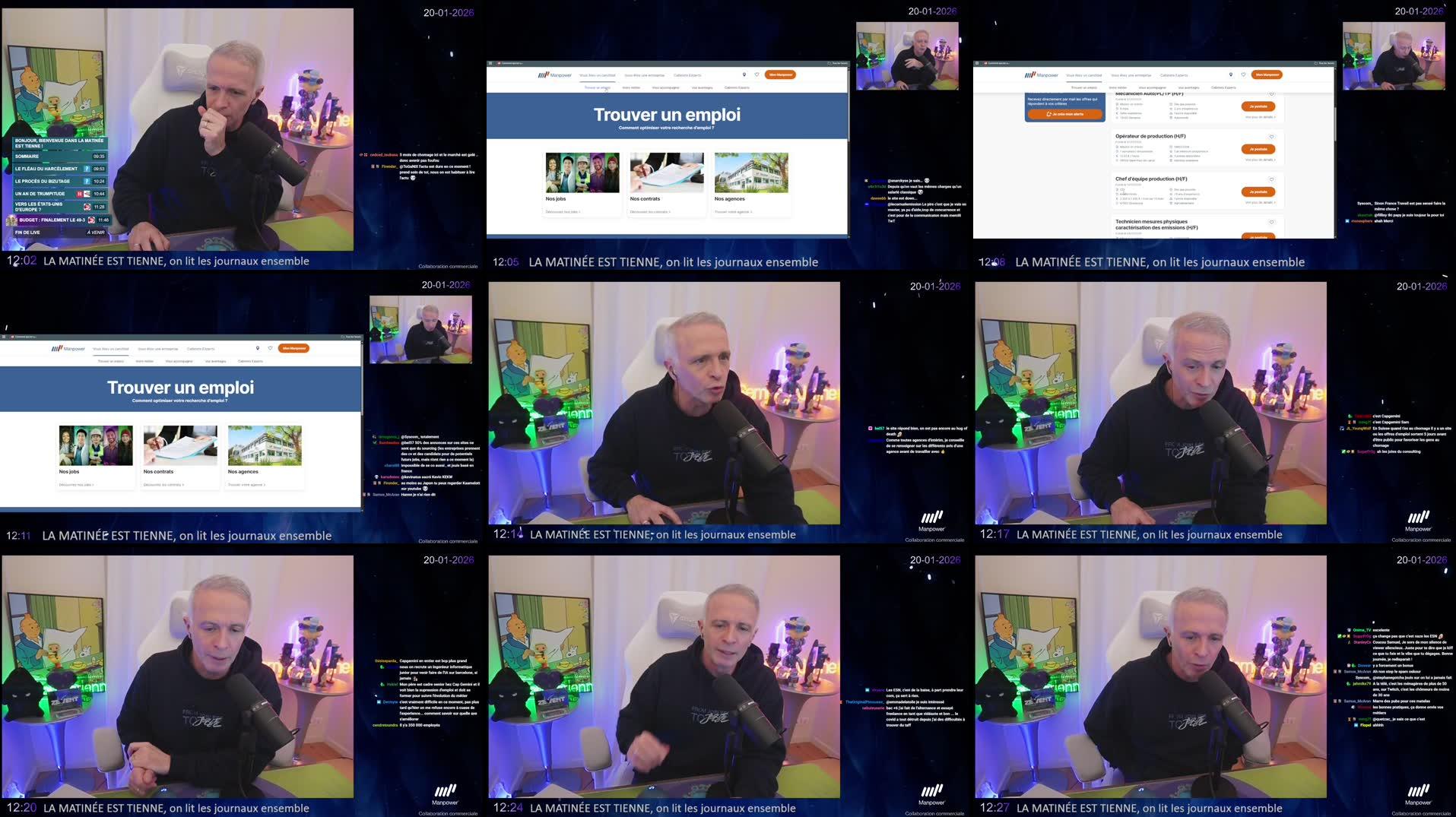 Recording Thumbnails