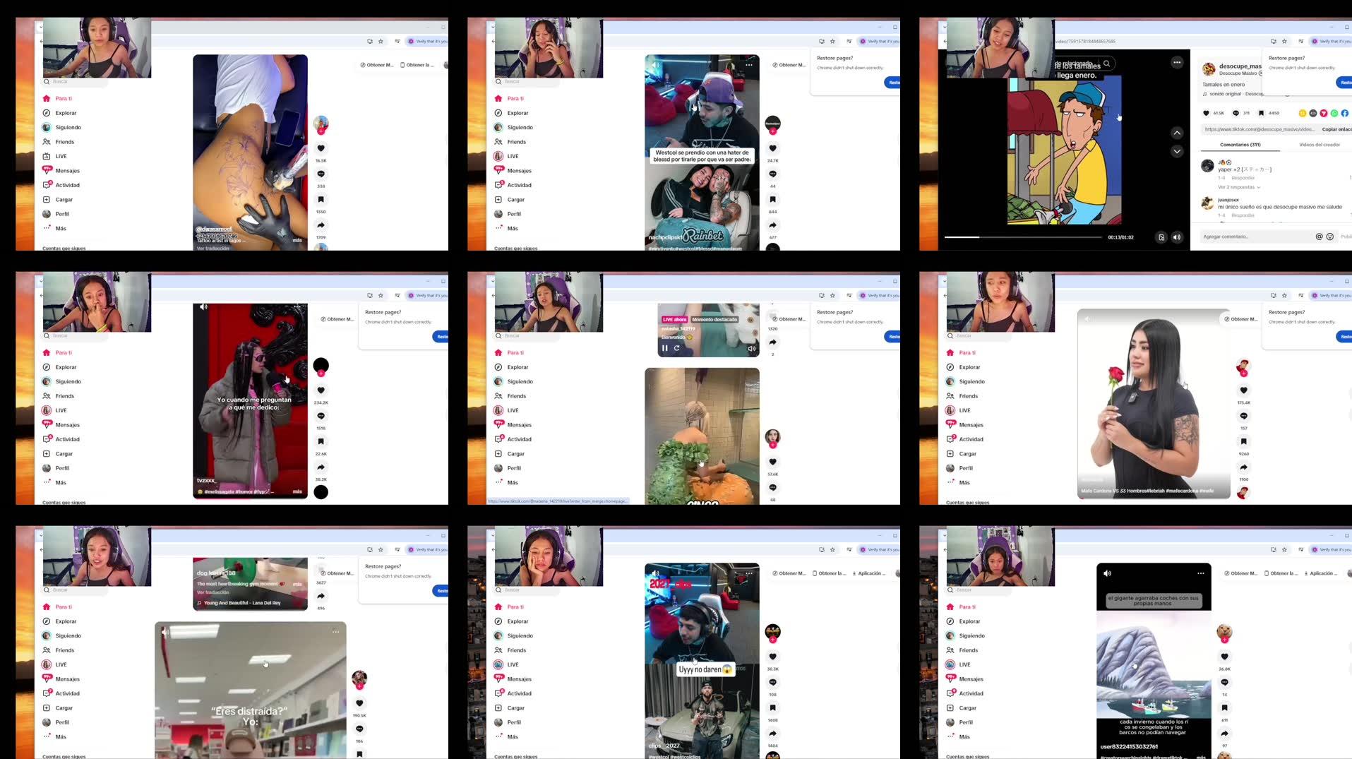 Recording Thumbnails