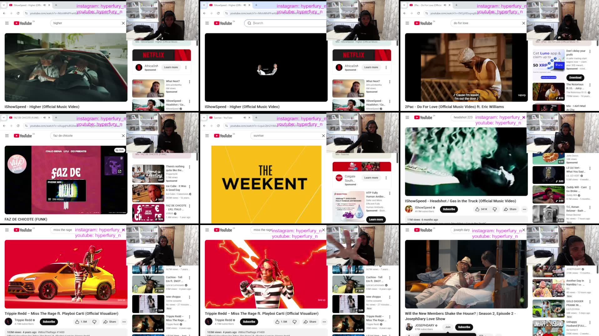 Recording Thumbnails