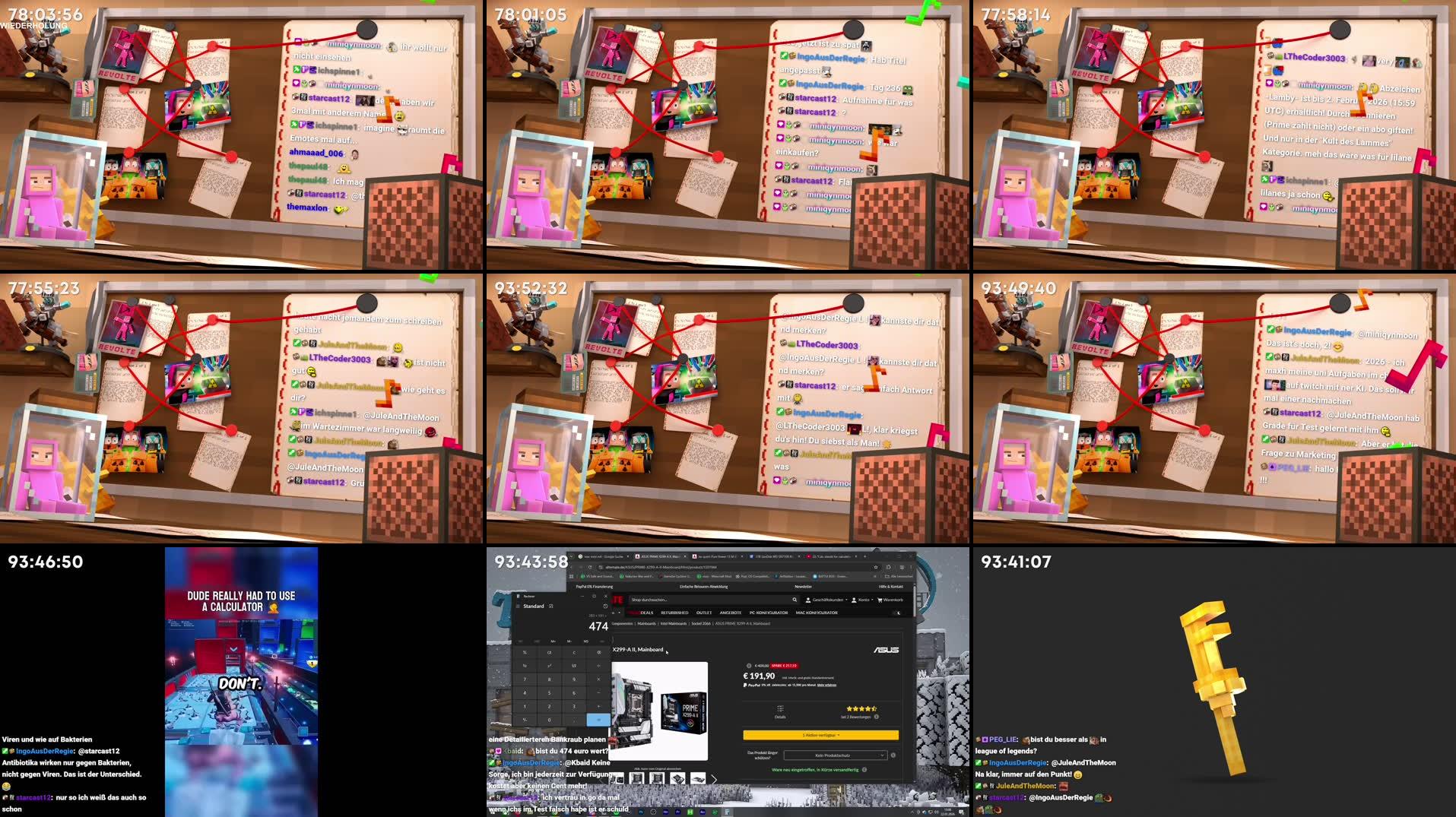 Recording Thumbnails