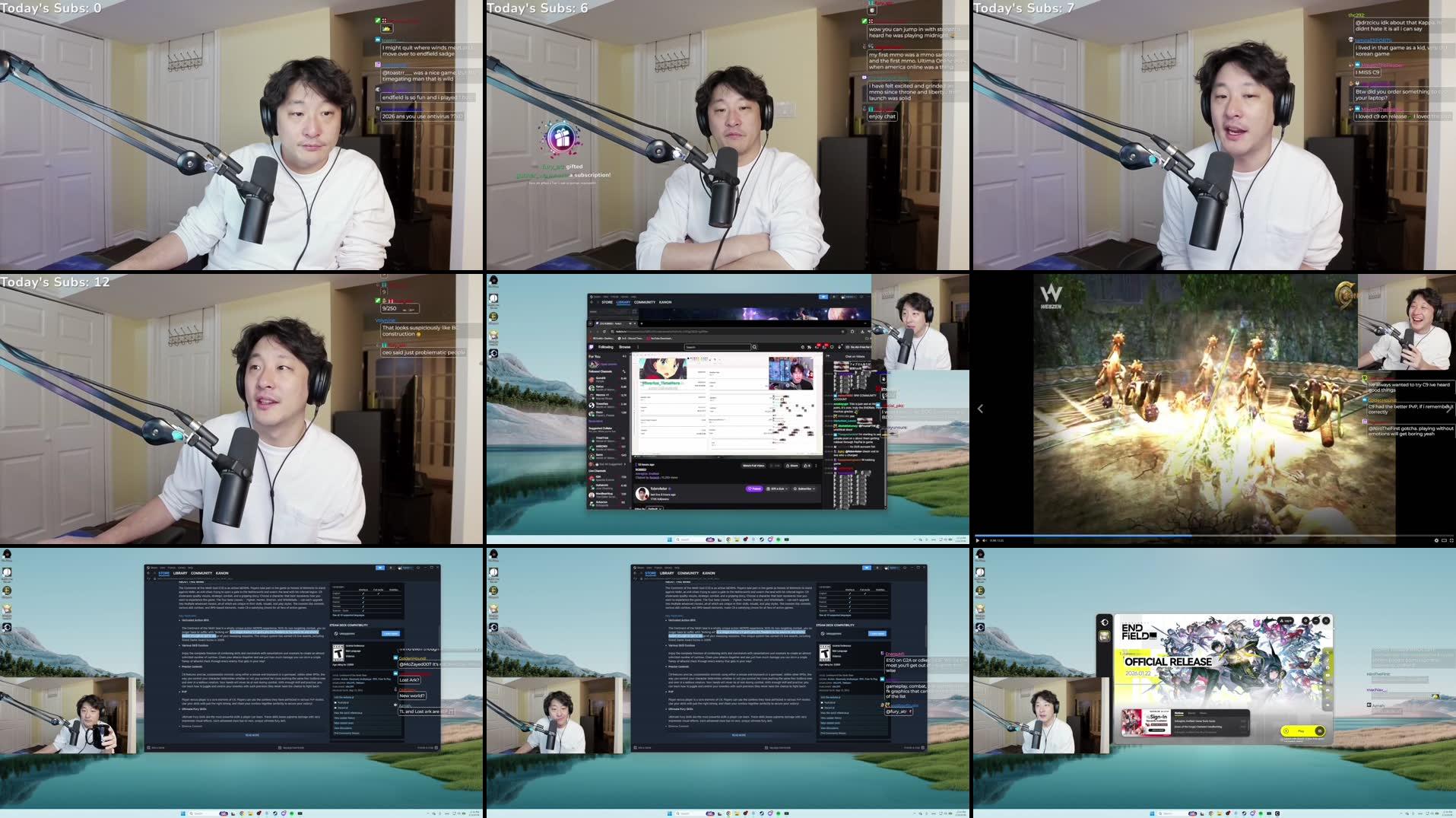 Recording Thumbnails