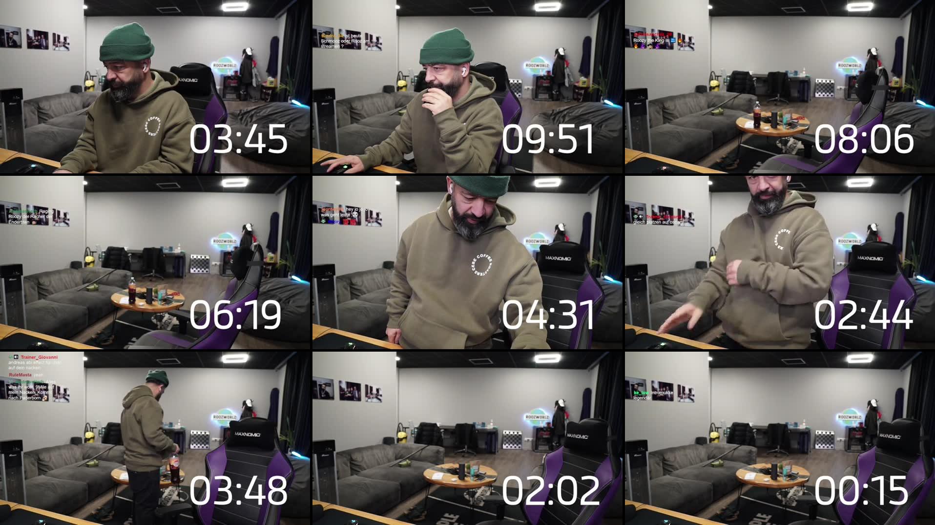 Recording Thumbnails