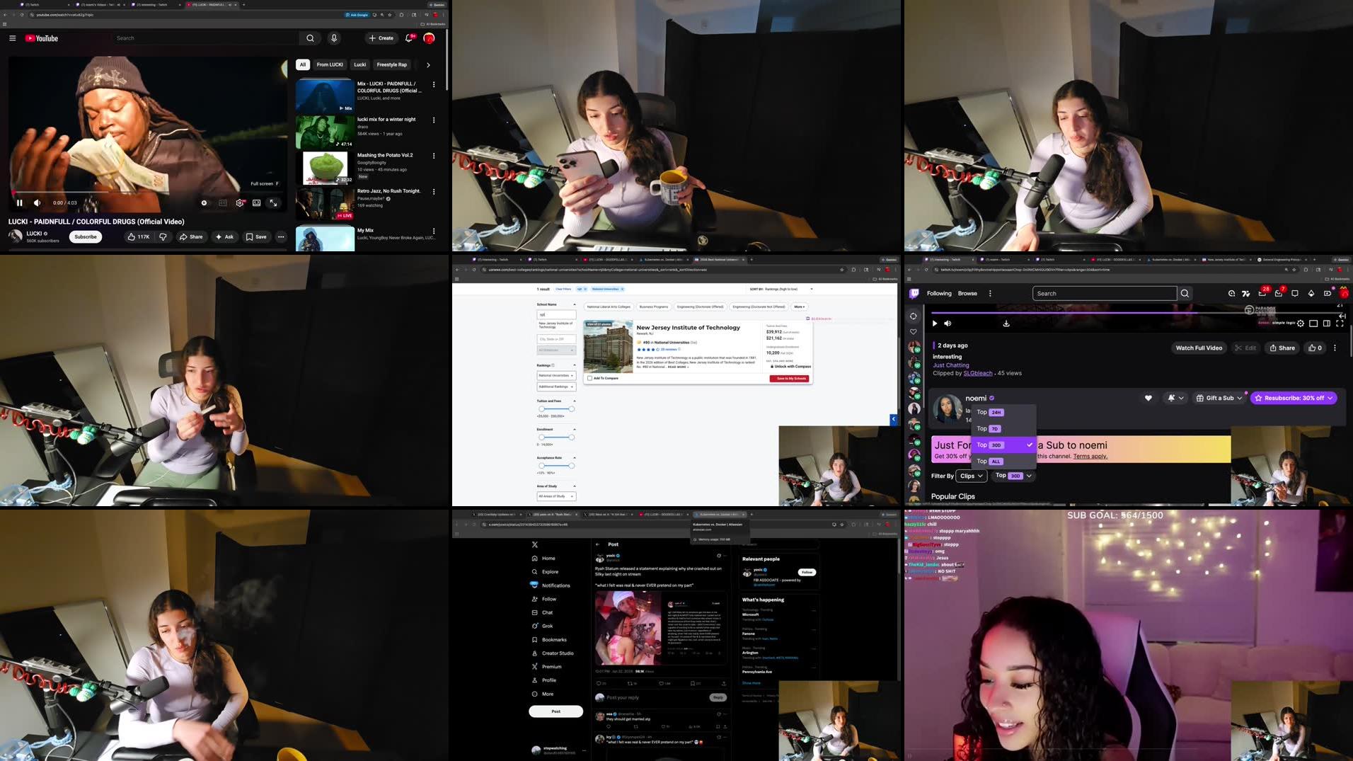 Recording Thumbnails