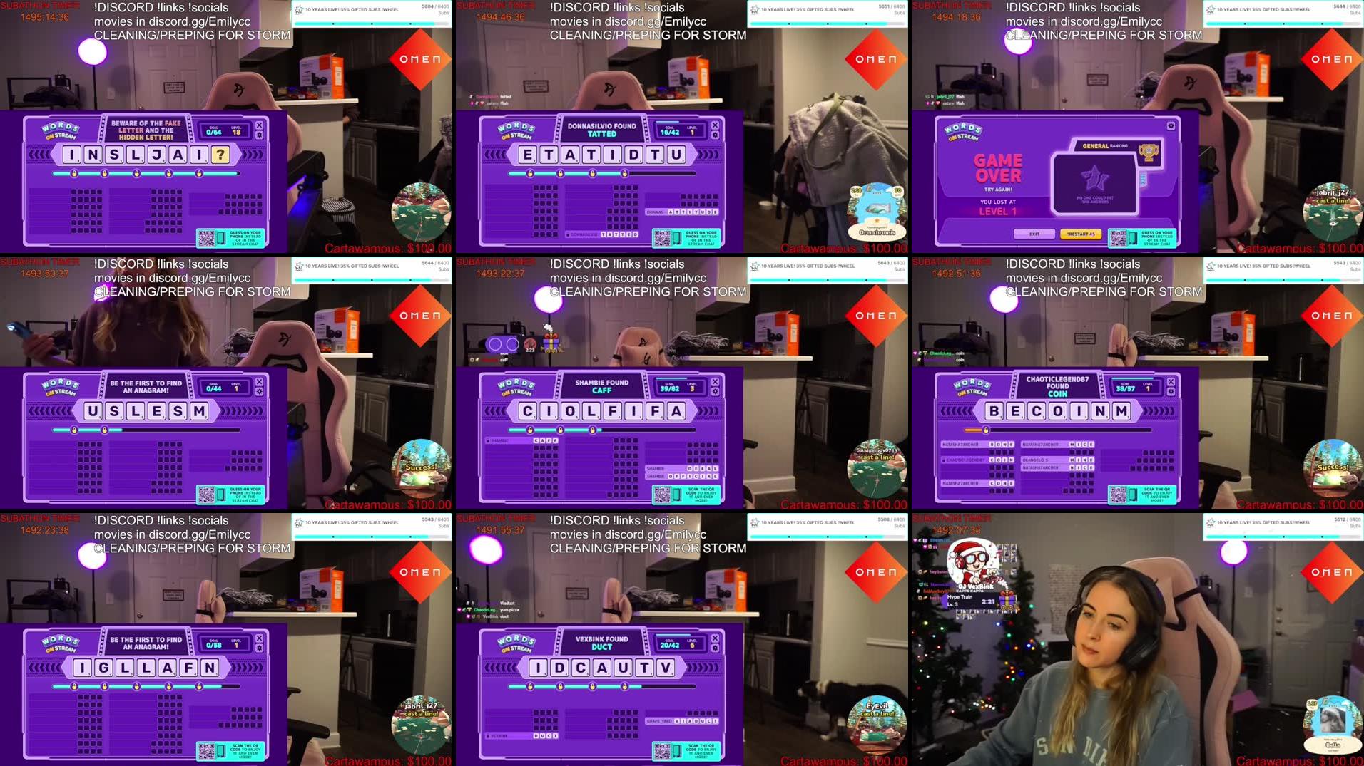 Recording Thumbnails