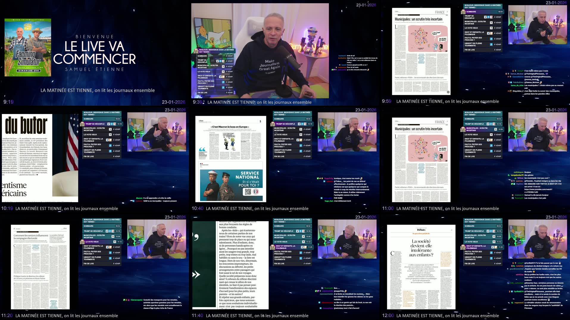 Recording Thumbnails