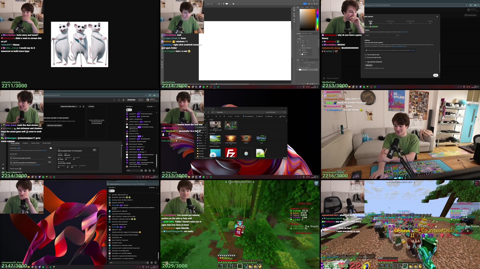 Recording Thumbnails