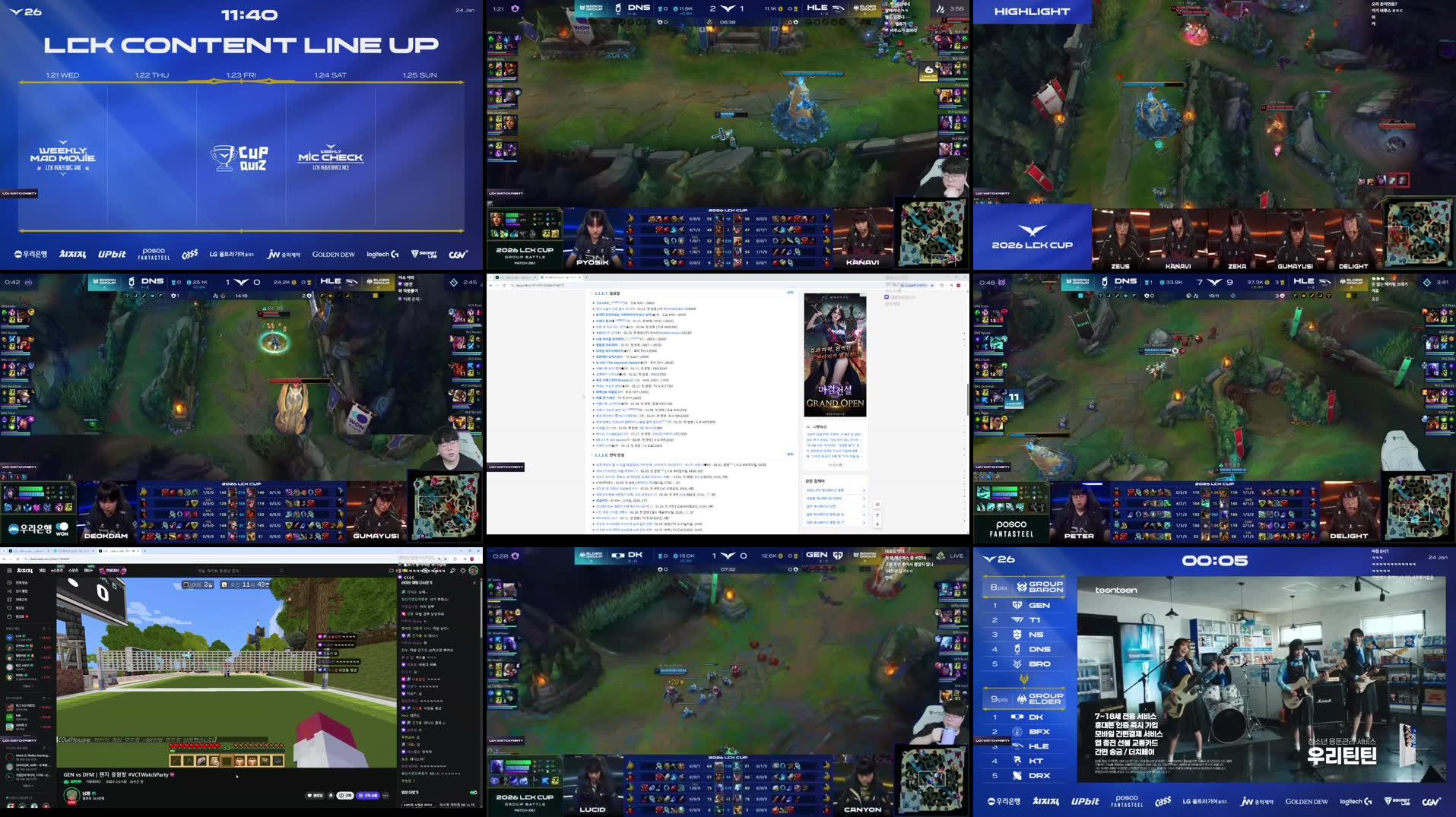 Recording Thumbnails