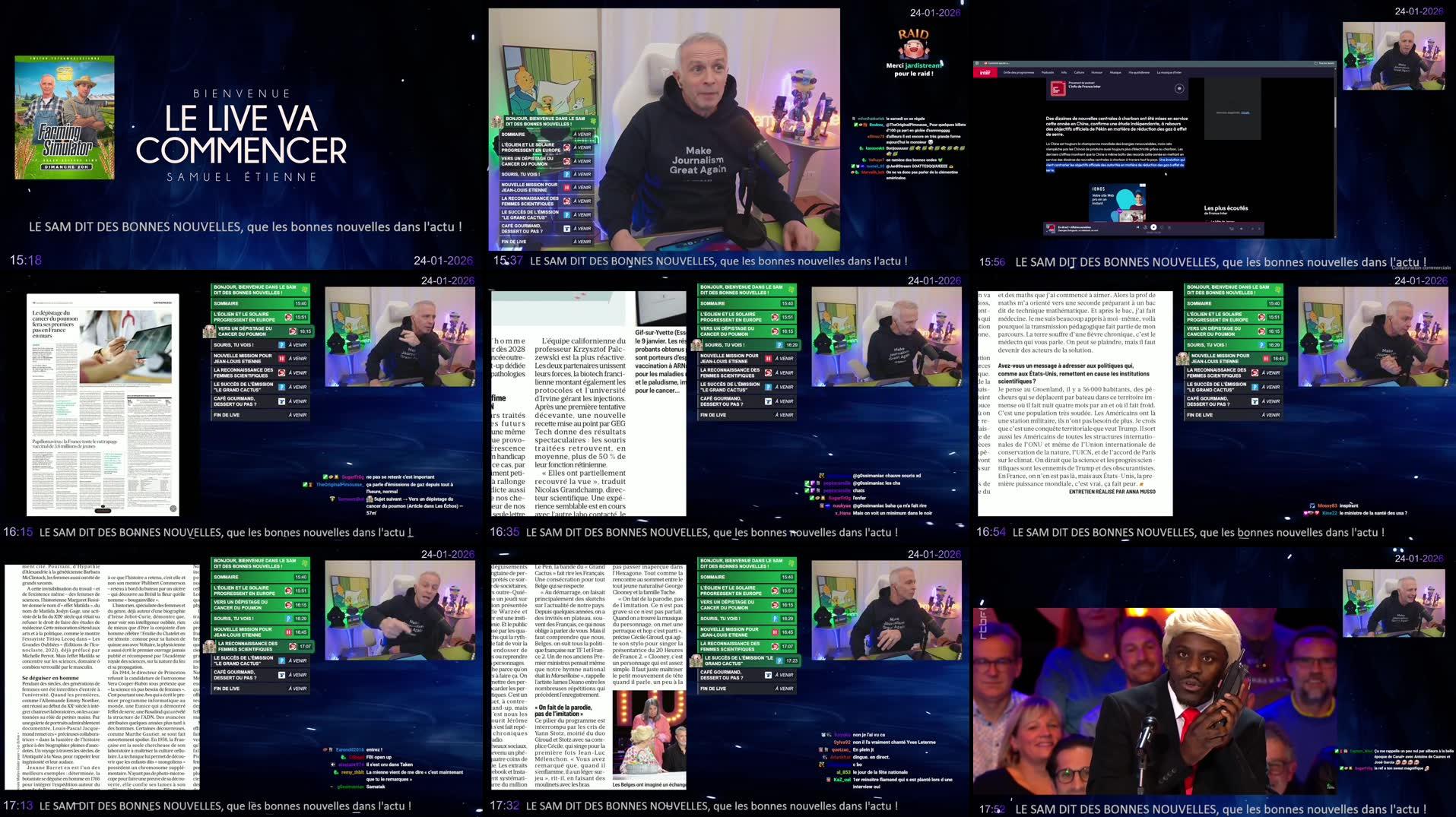 Recording Thumbnails