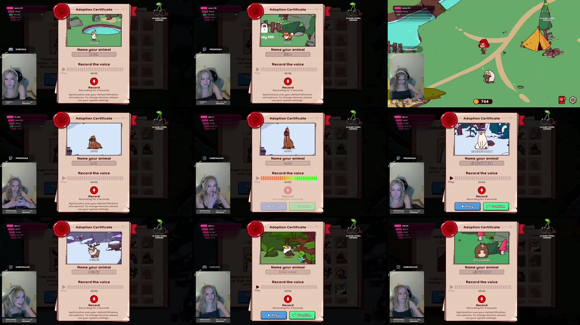 Recording Thumbnails