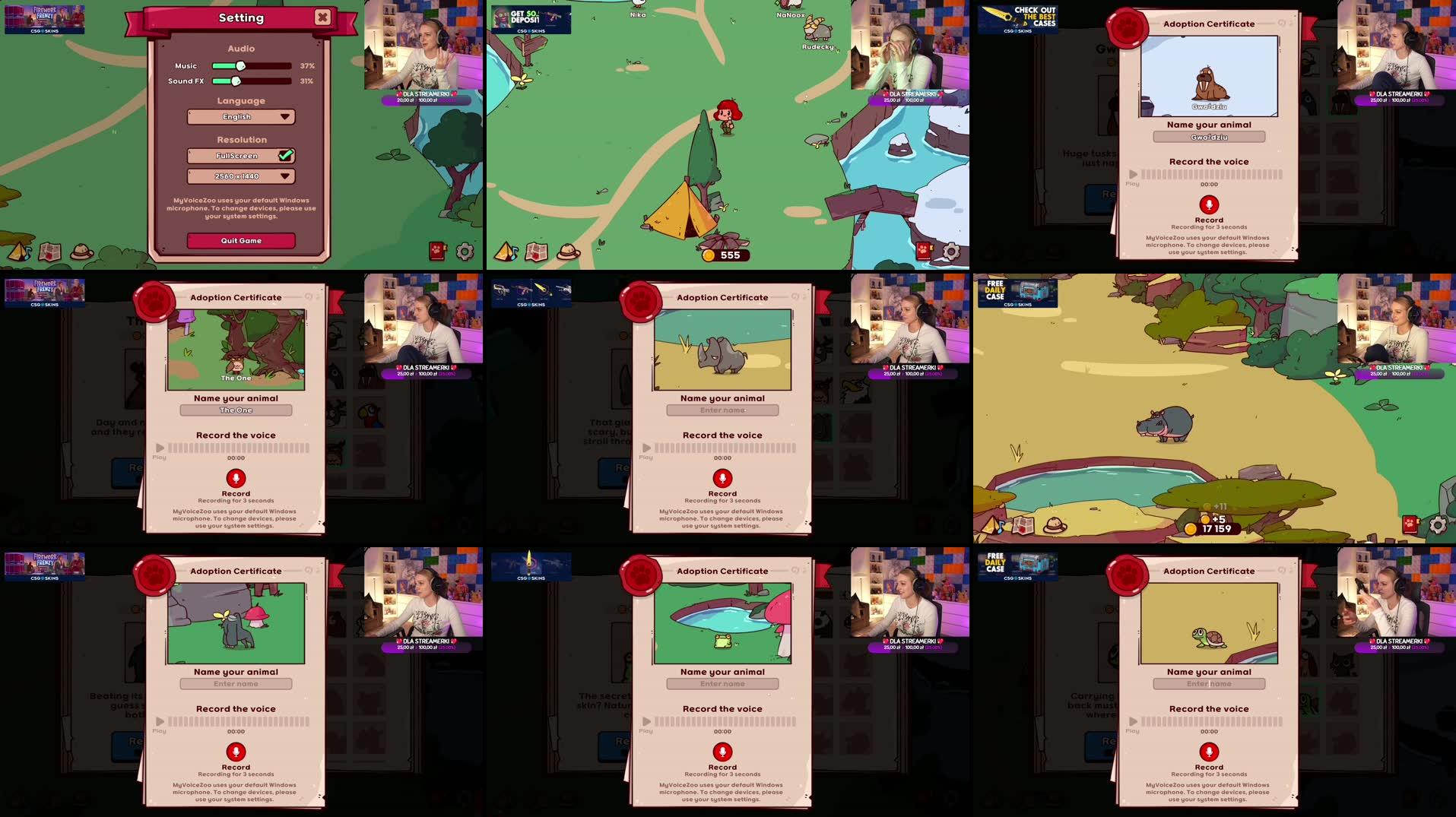 Recording Thumbnails