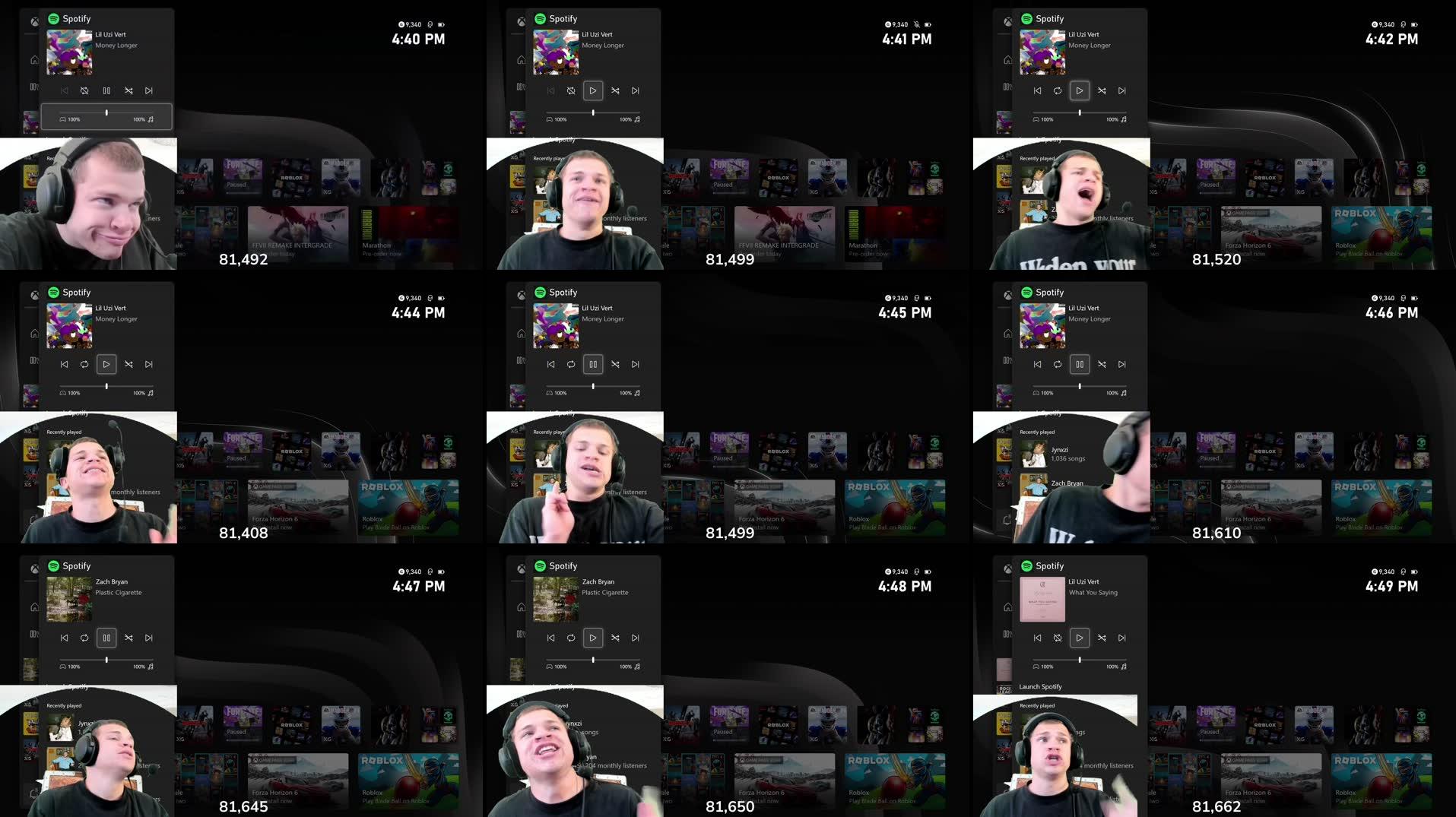 Recording Thumbnails