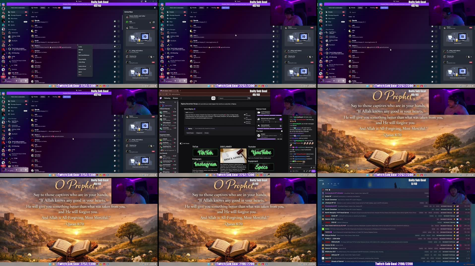 Recording Thumbnails