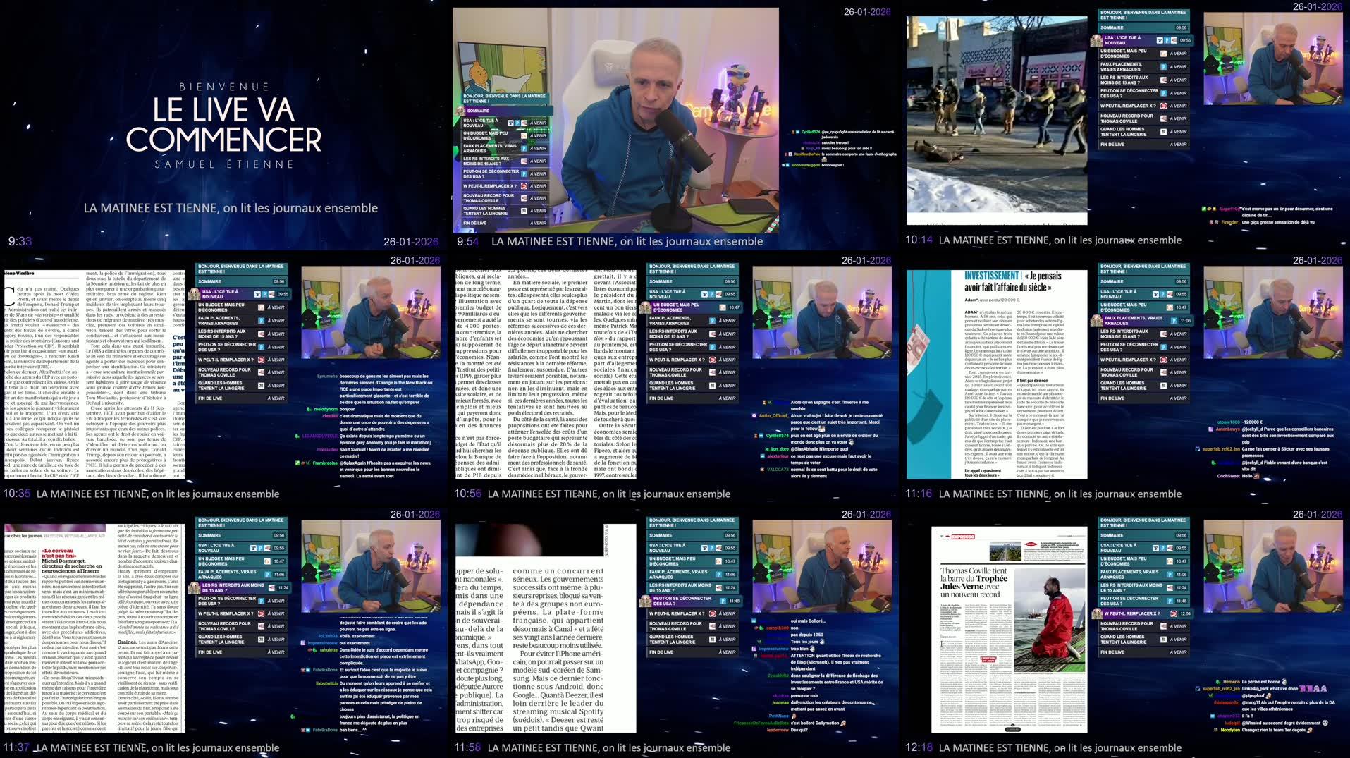 Recording Thumbnails