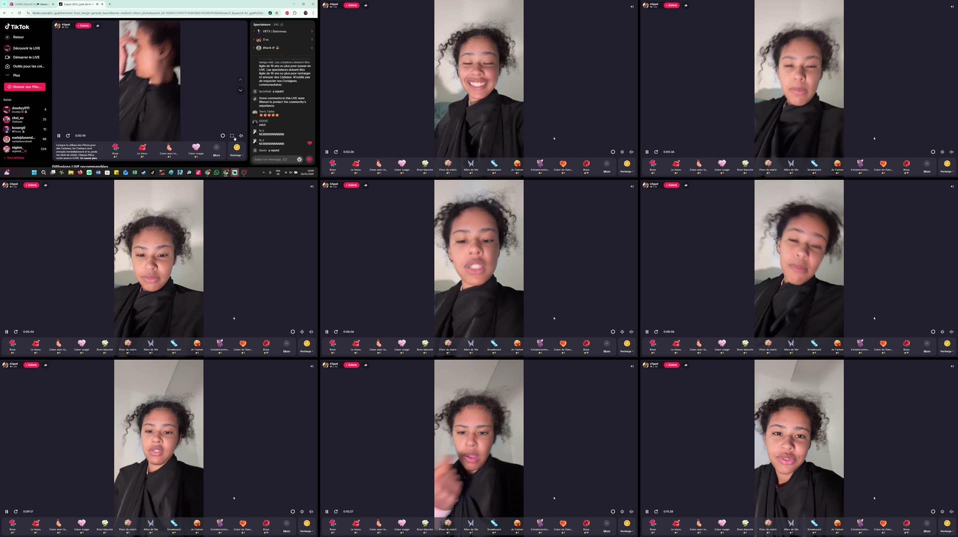 Recording Thumbnails