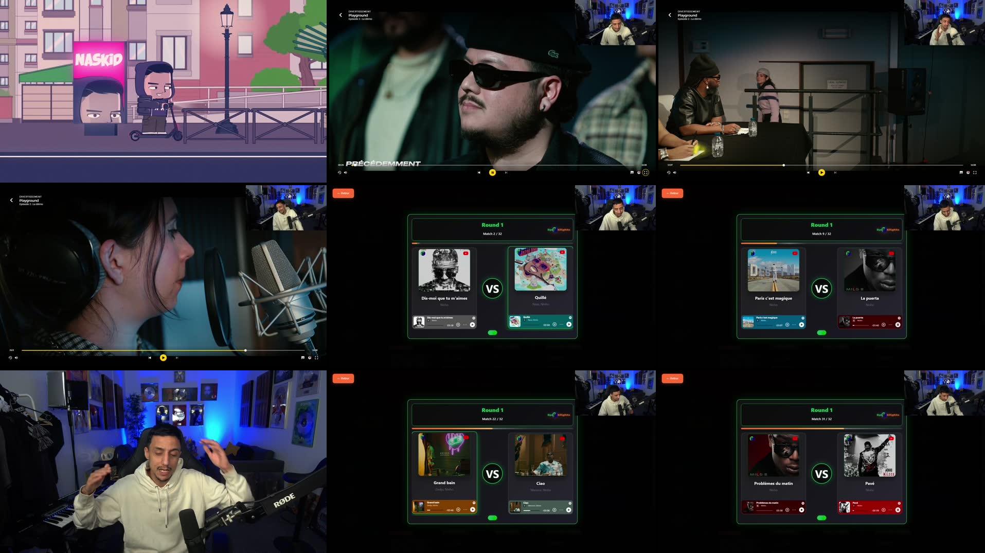 Recording Thumbnails