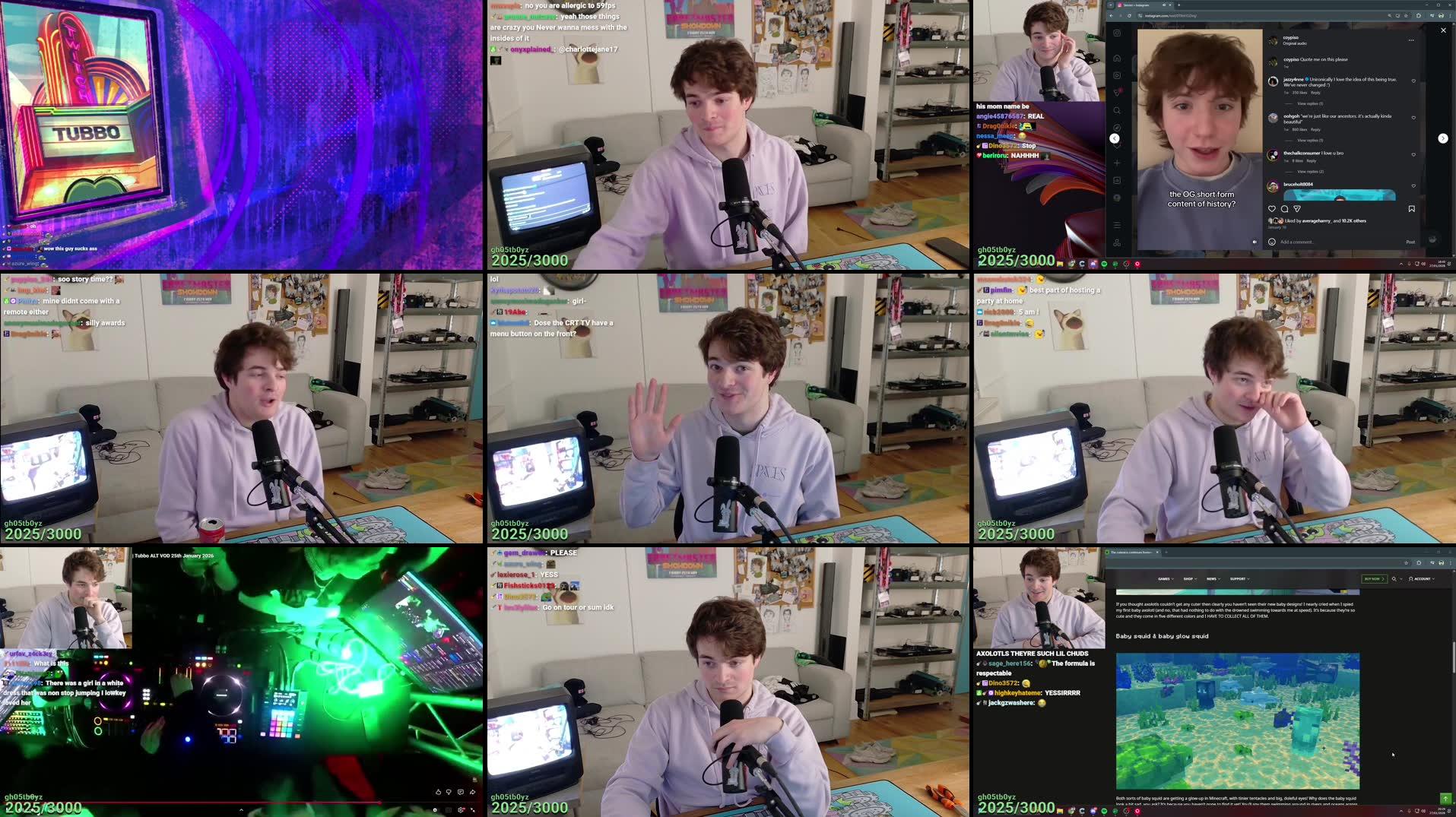 Recording Thumbnails