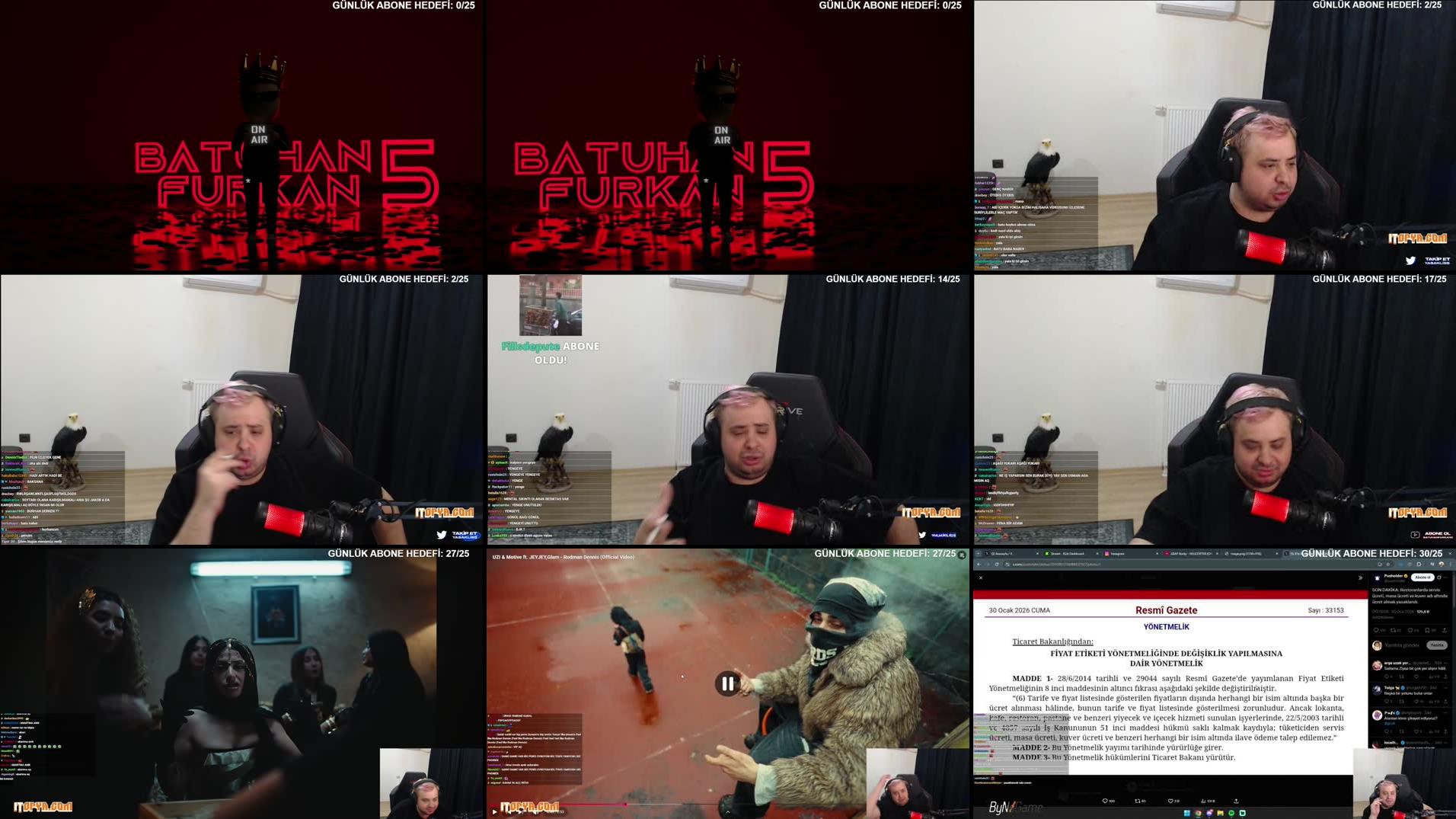 Recording Thumbnails