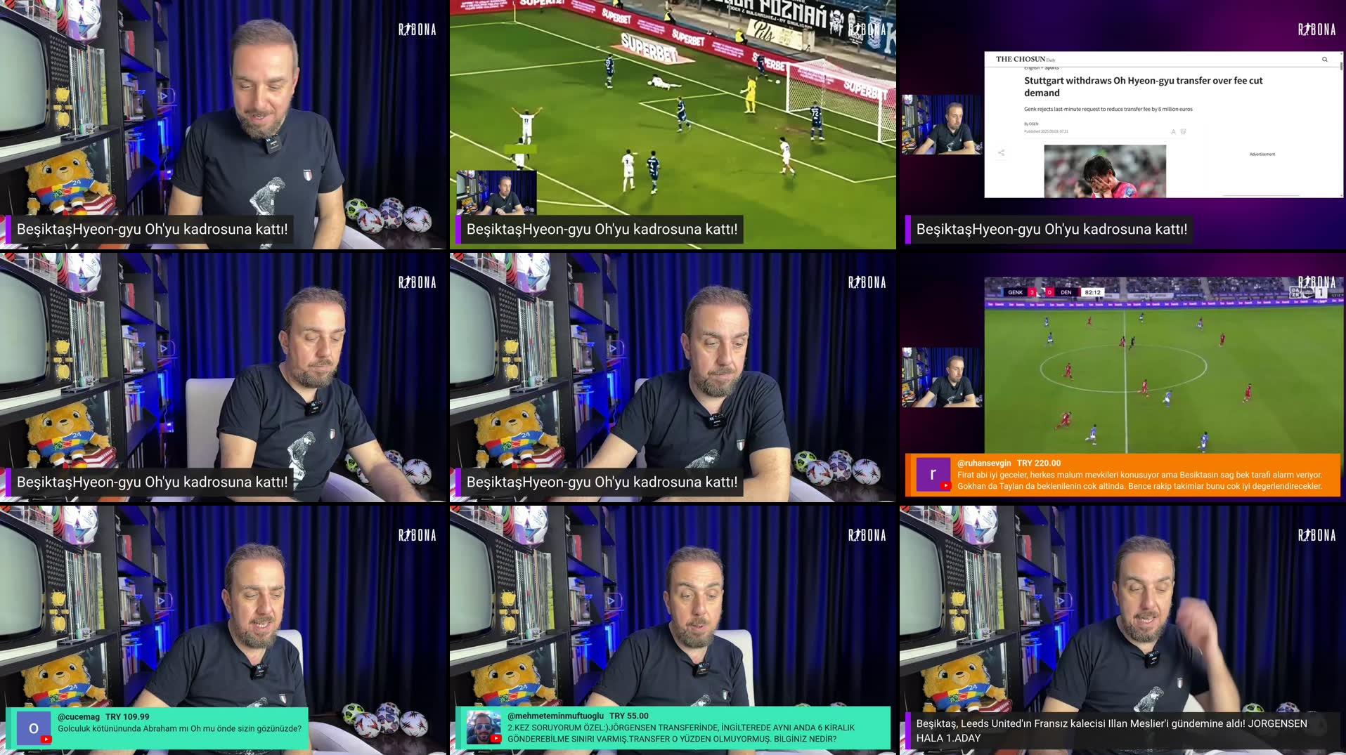 Recording Thumbnails