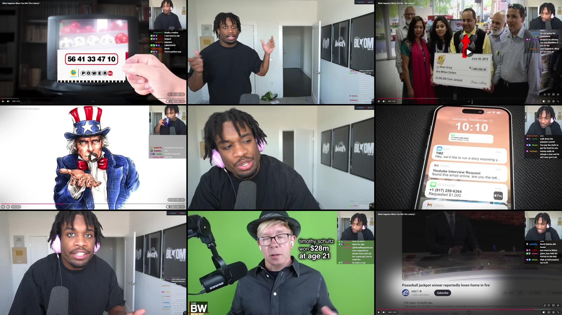 Recording Thumbnails