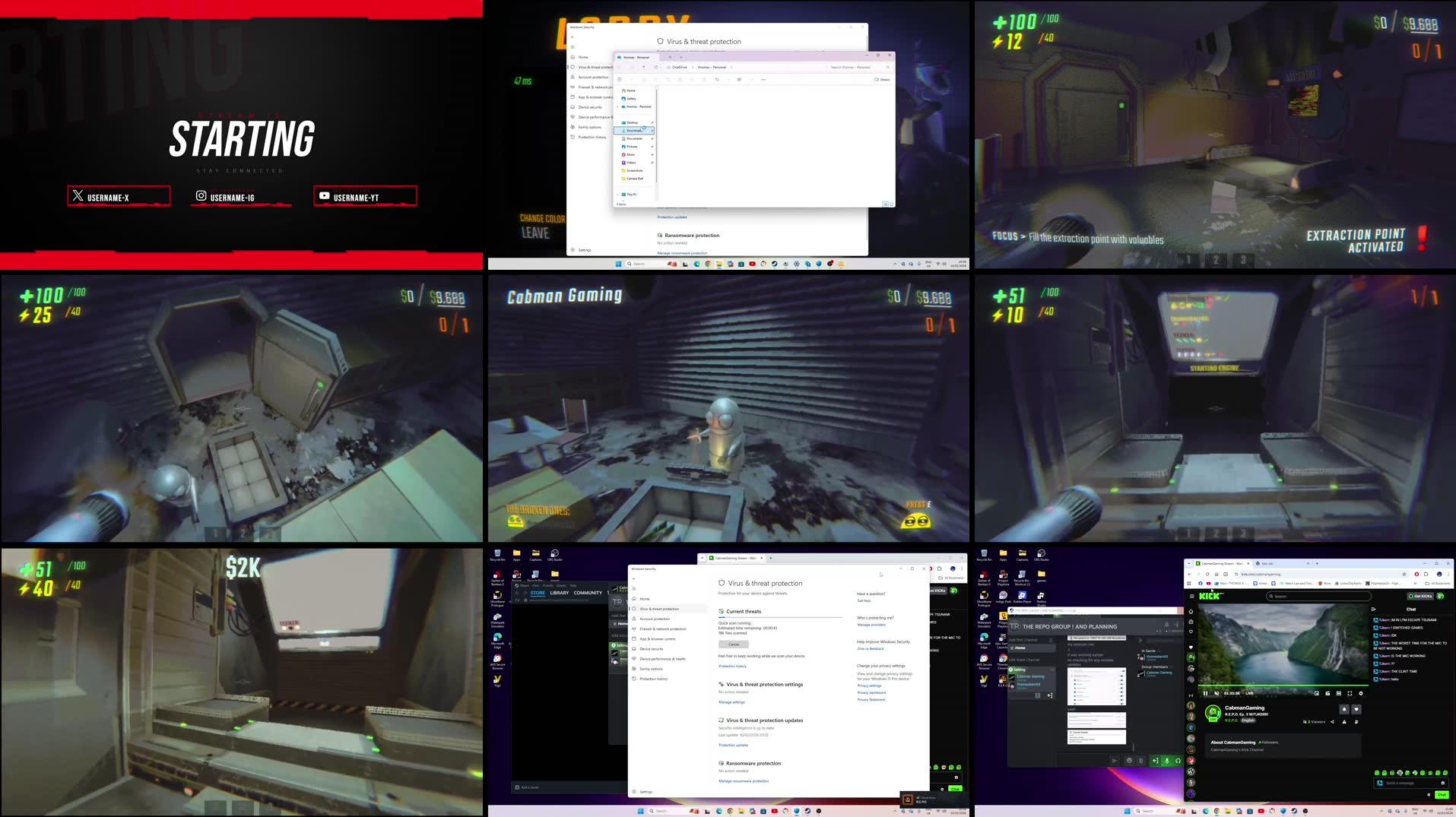 Recording Thumbnails