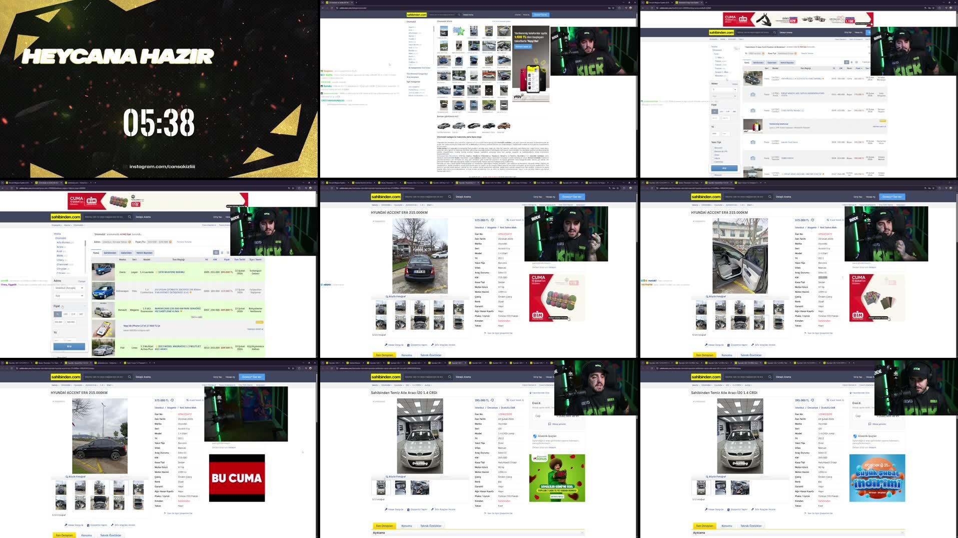 Recording Thumbnails