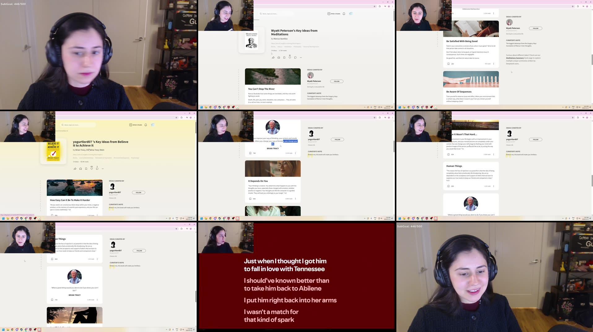 Recording Thumbnails