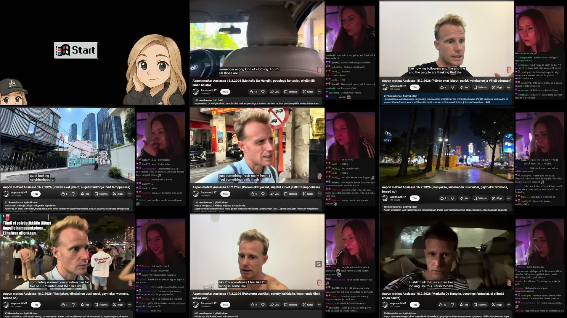 Recording Thumbnails