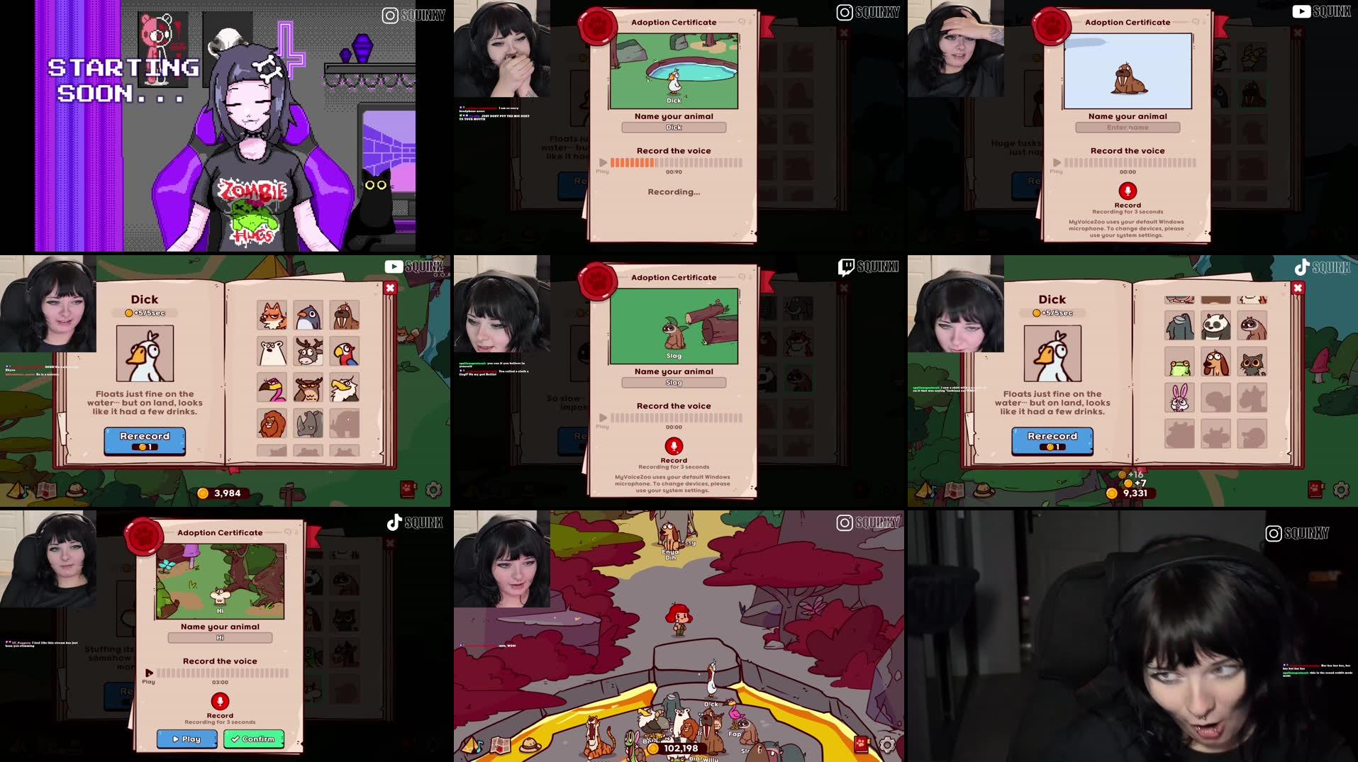 Recording Thumbnails