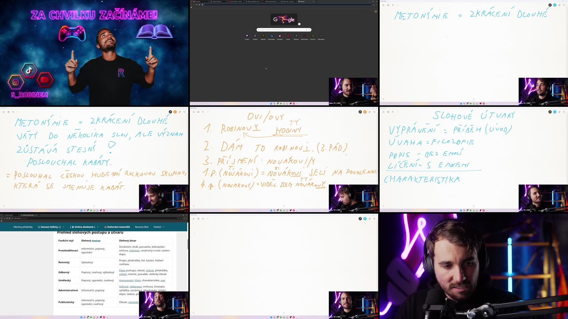 Recording Thumbnails