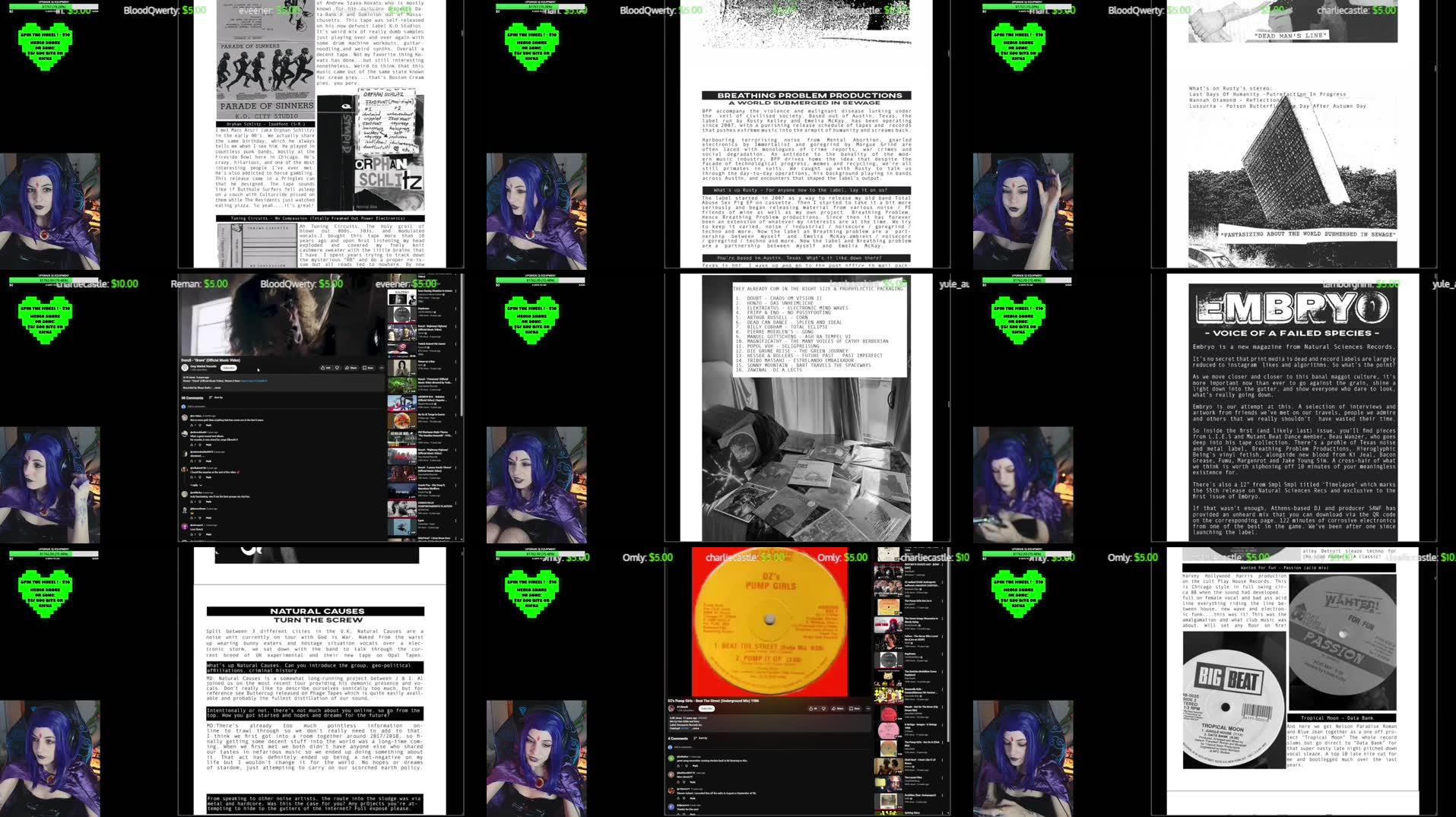 Recording Thumbnails