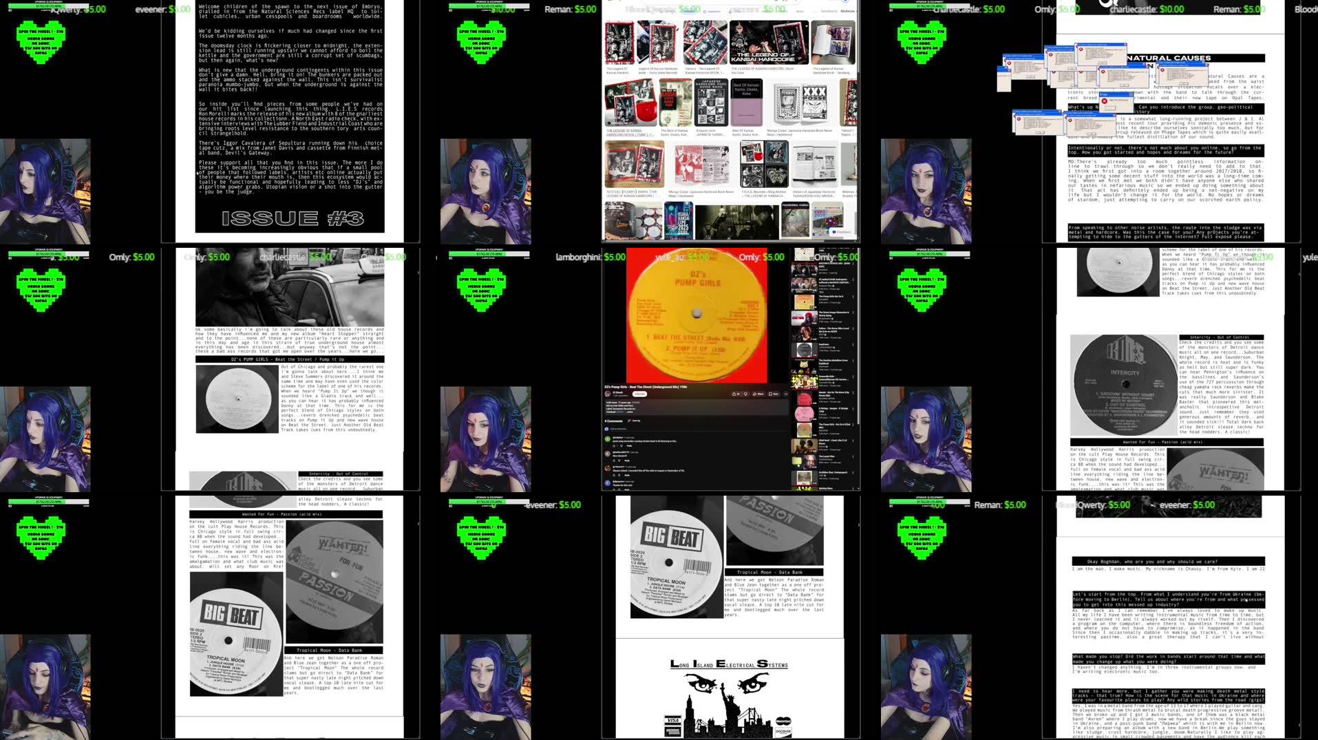 Recording Thumbnails