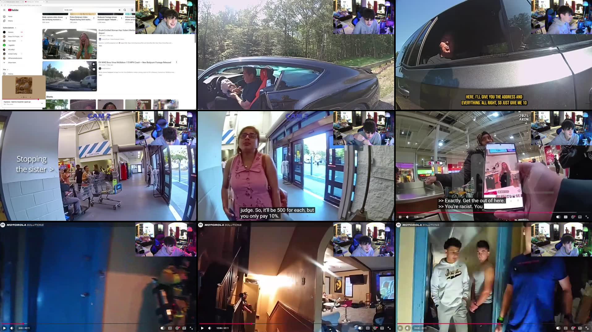 Recording Thumbnails