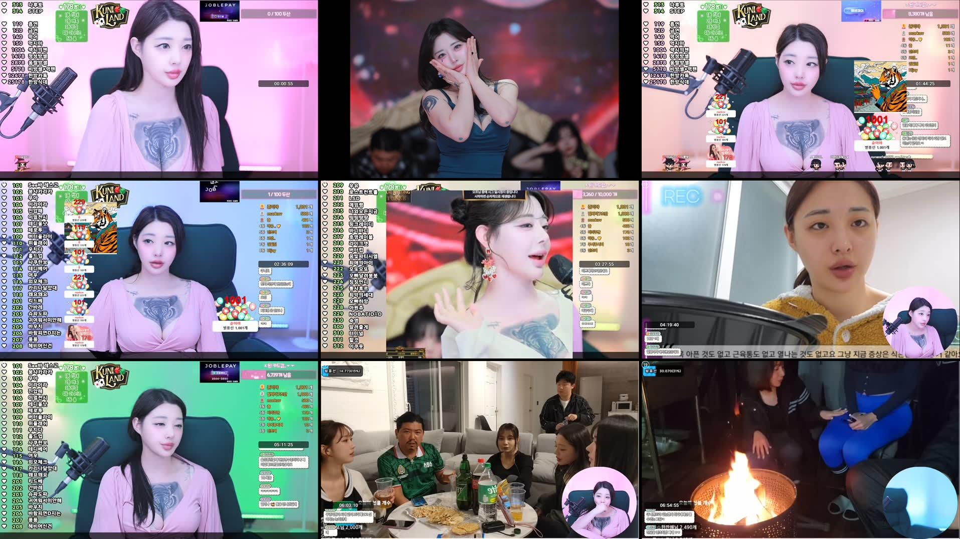 Recording Thumbnails