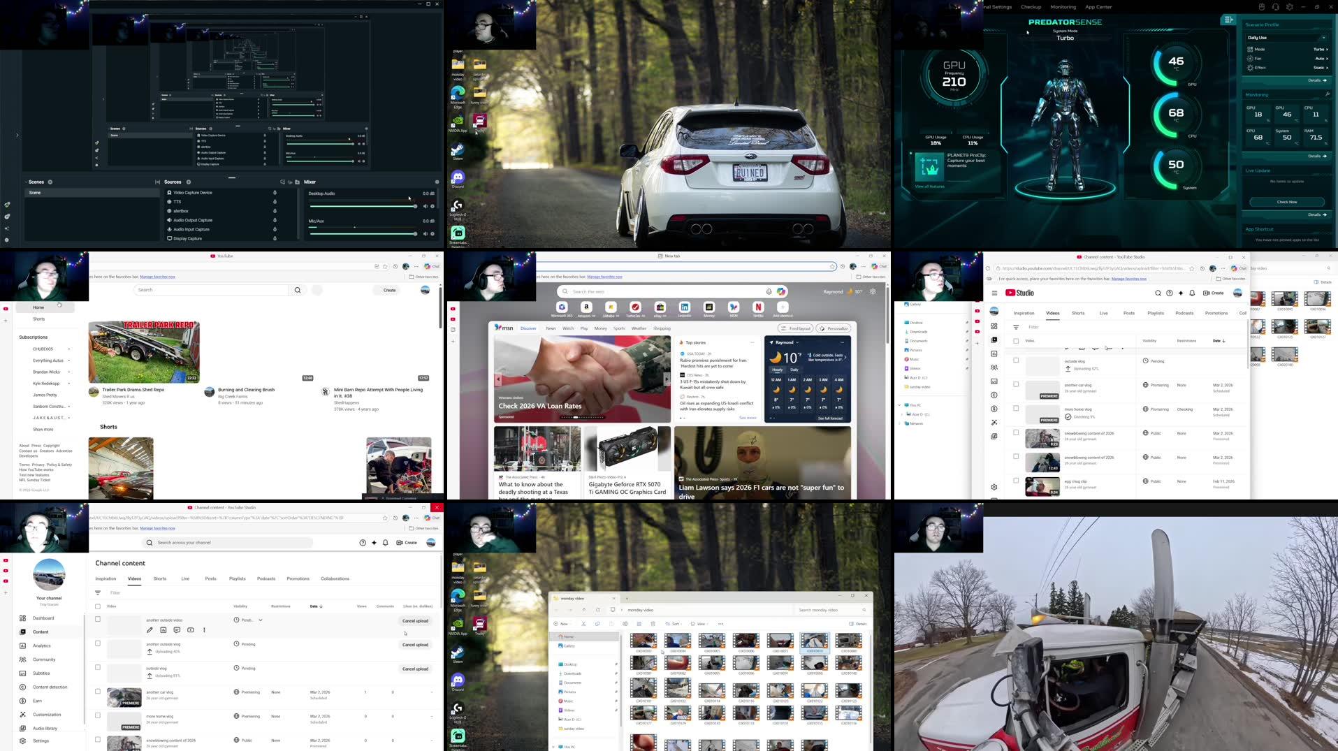 Recording Thumbnails