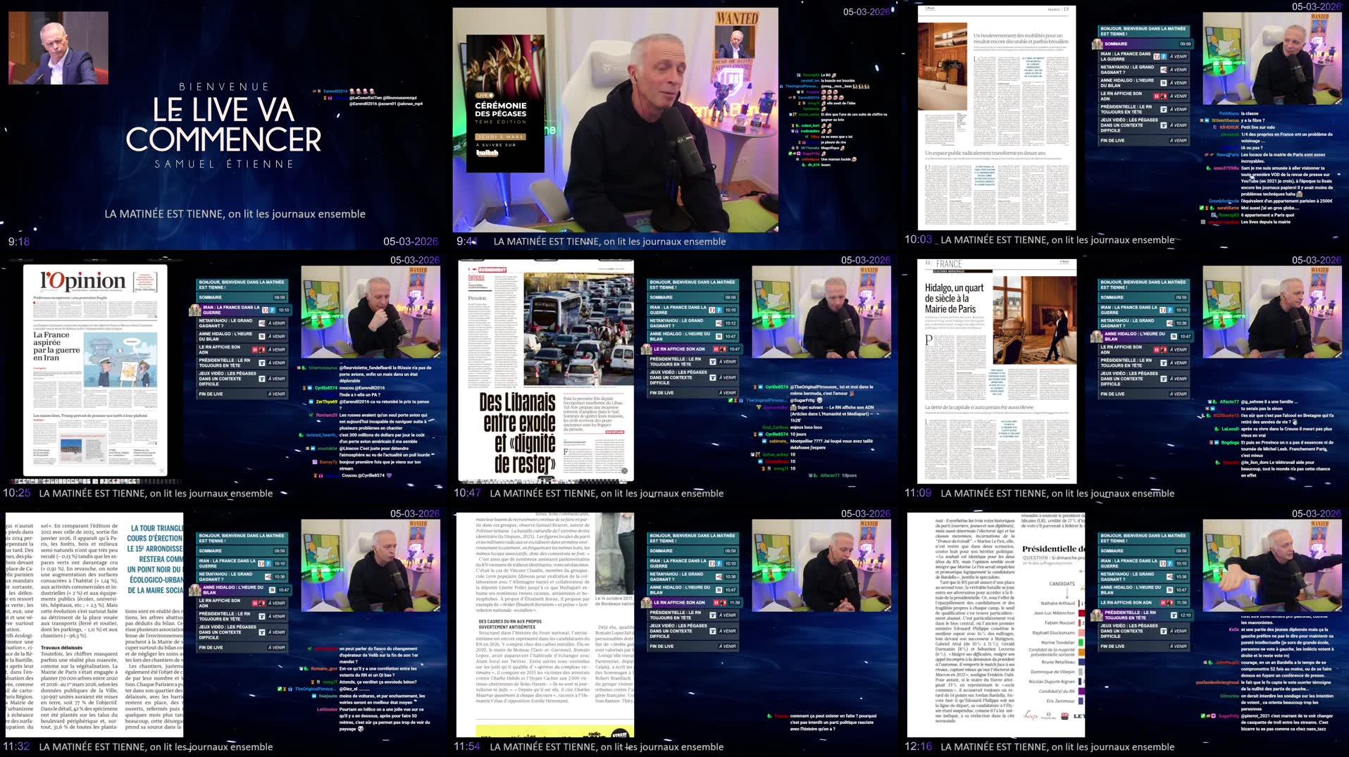 Recording Thumbnails