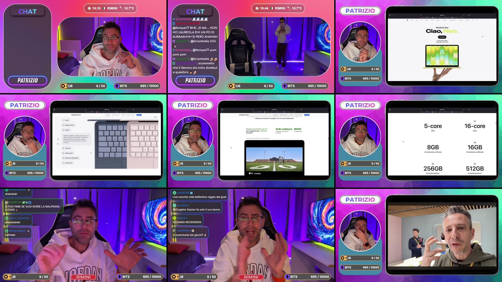 Recording Thumbnails