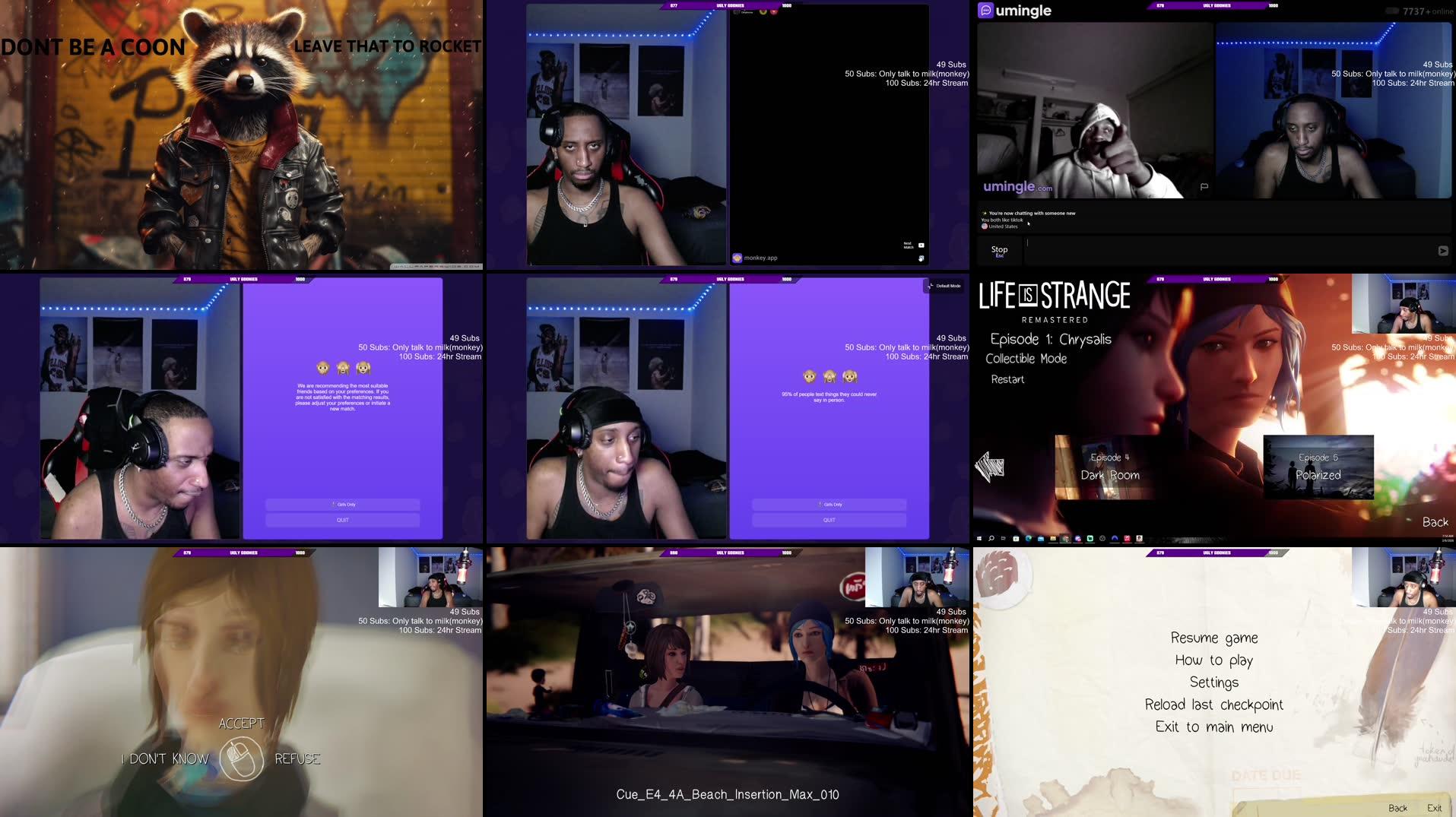 Recording Thumbnails