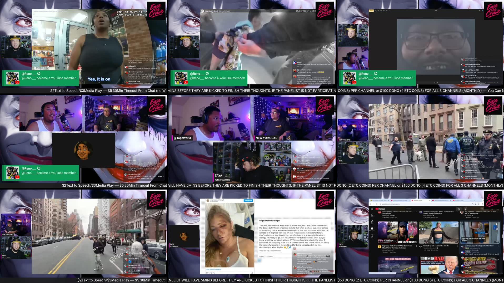 Recording Thumbnails