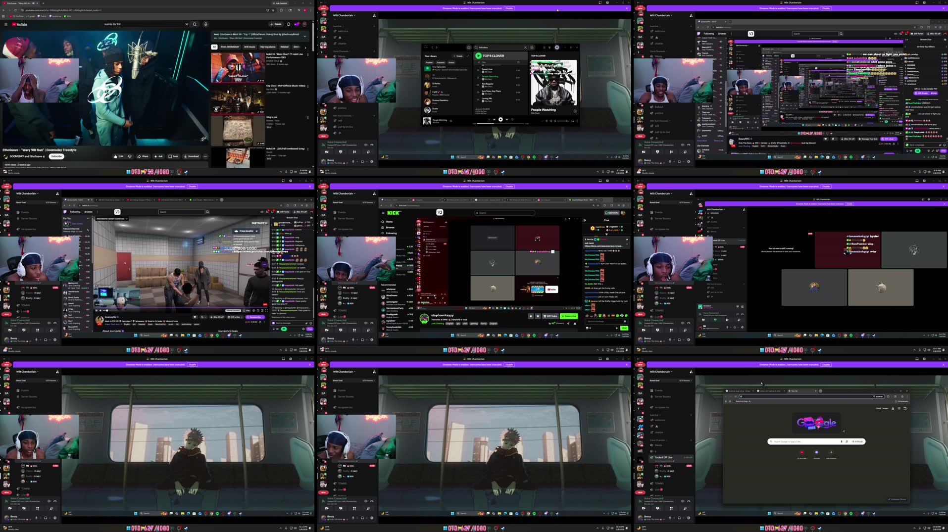 Recording Thumbnails