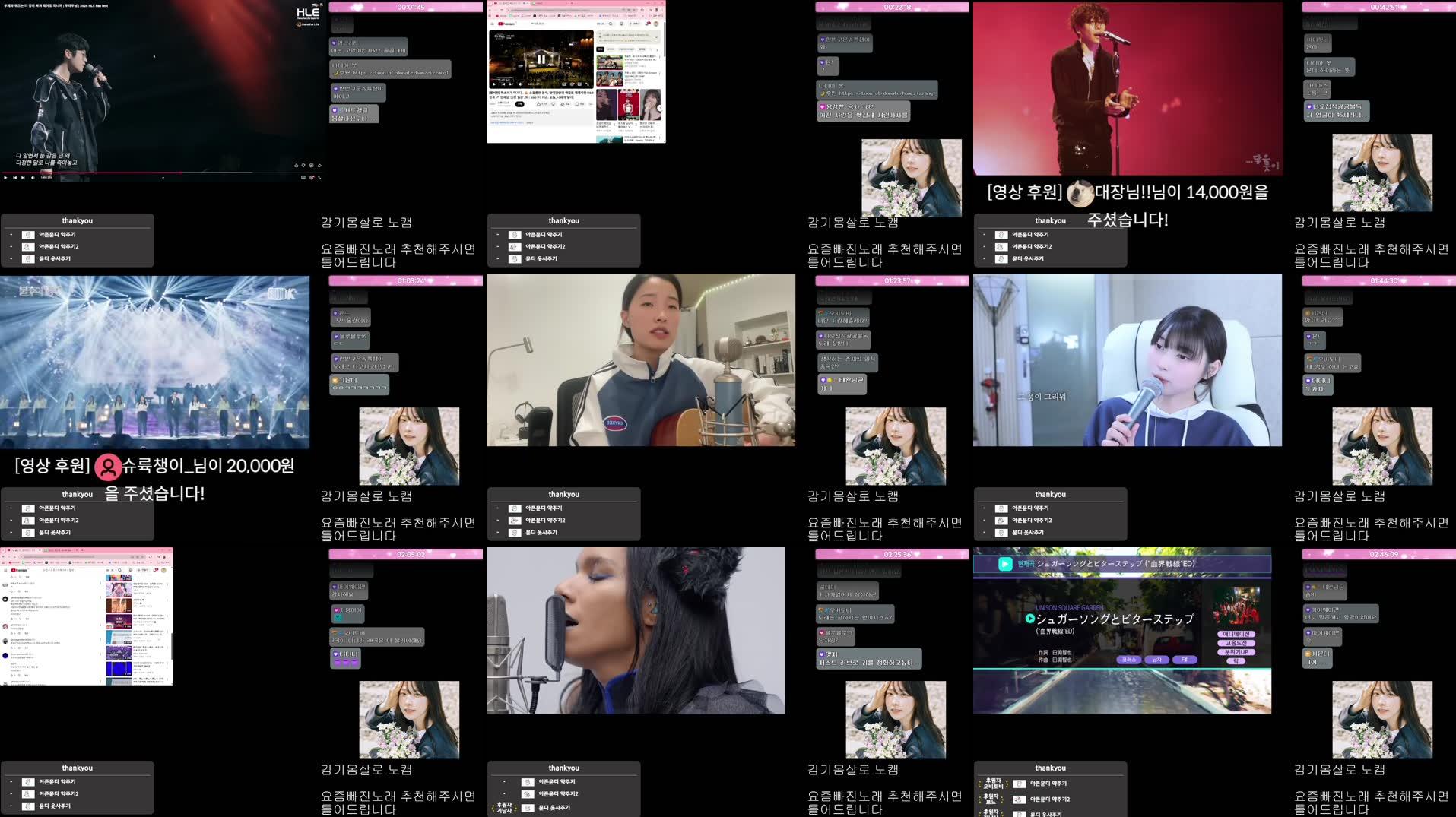 Recording Thumbnails