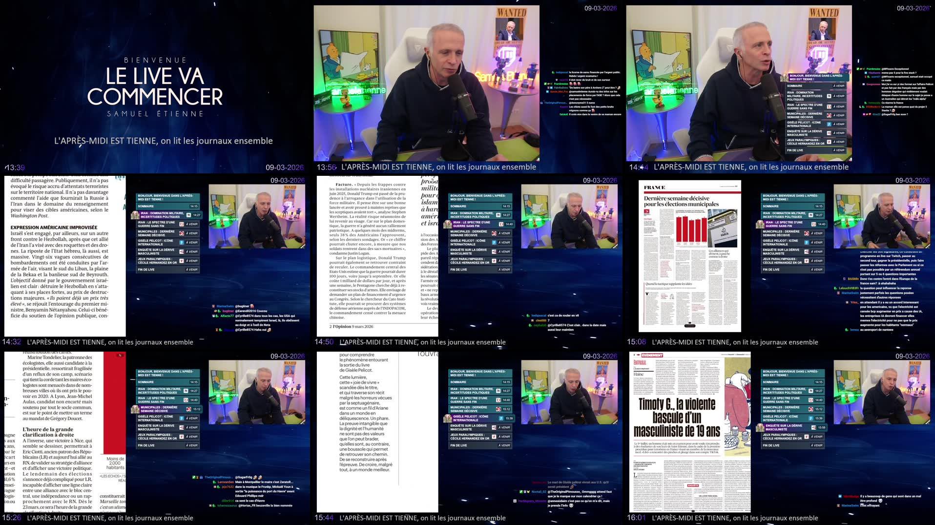 Recording Thumbnails