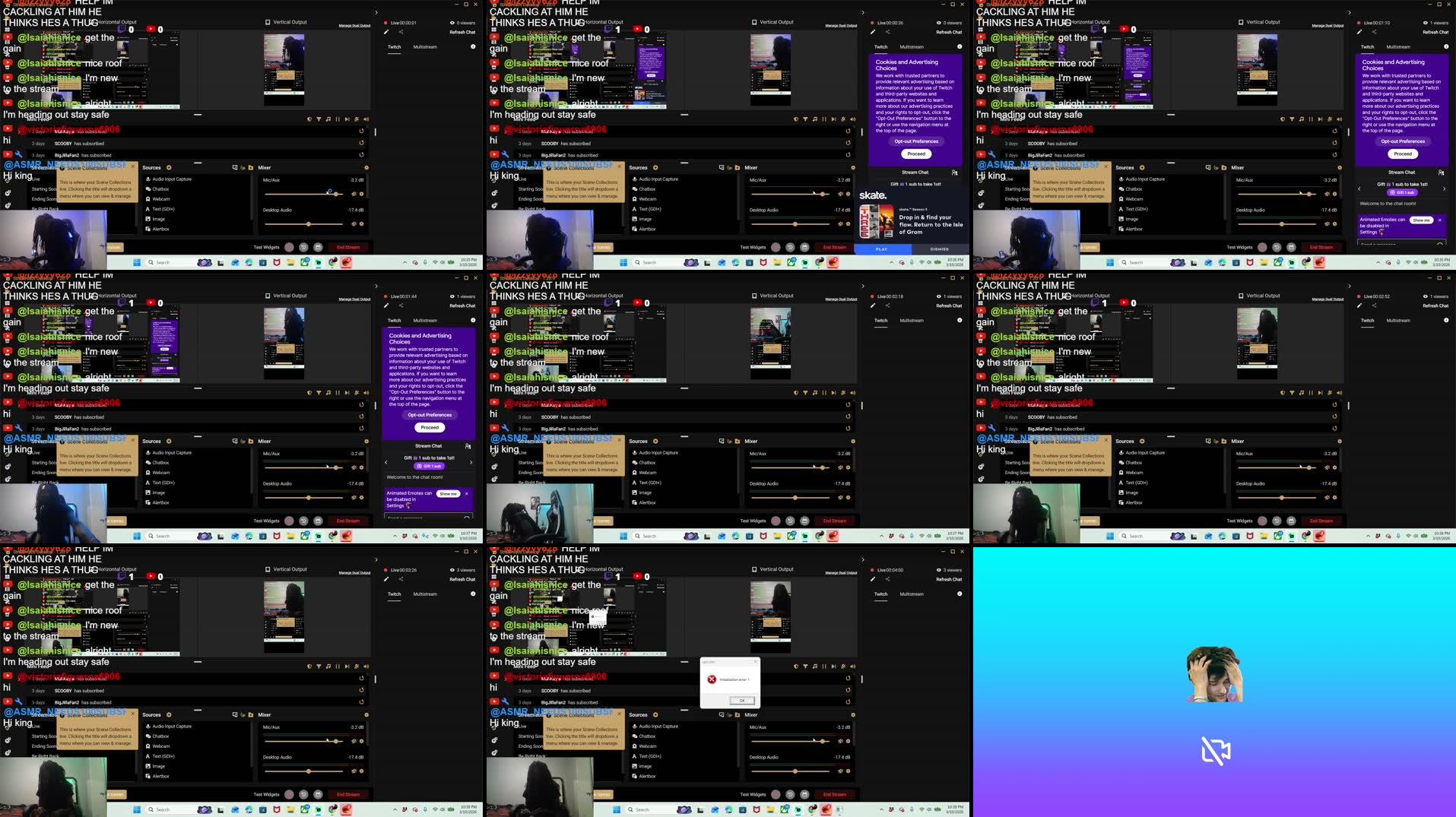 Recording Thumbnails