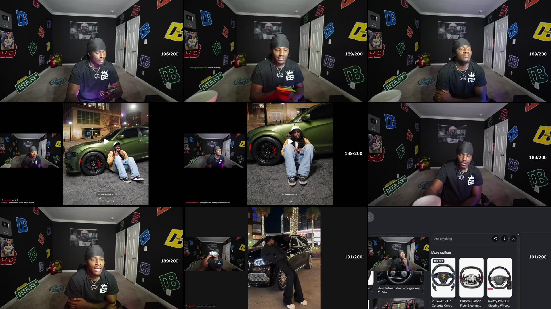 Recording Thumbnails