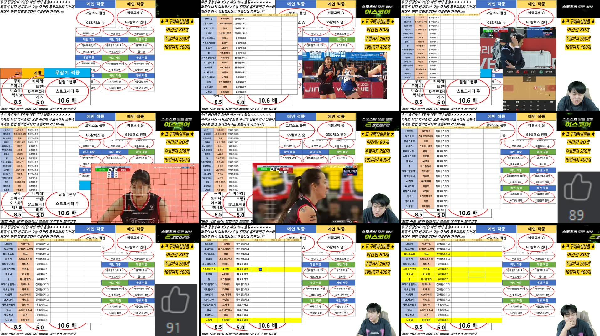 Recording Thumbnails